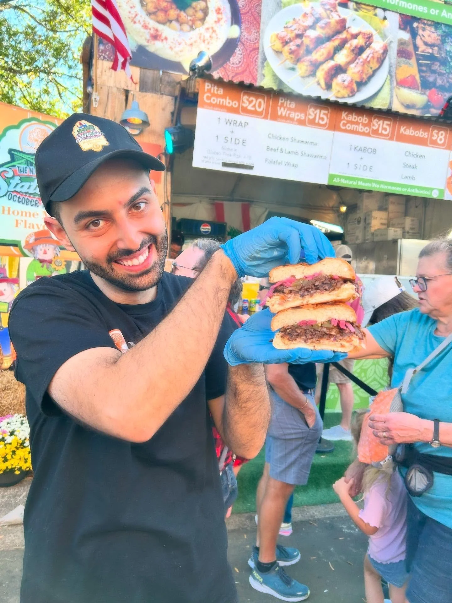 π₯Fair’s almost over, It’s the last call for our Carolina Shawarma Burger — don’t miss this fair favorite! π‘π grab it before the fair ends! 
#weekend #last#fairdays#neomonde #neomondemediterranean #nc#state