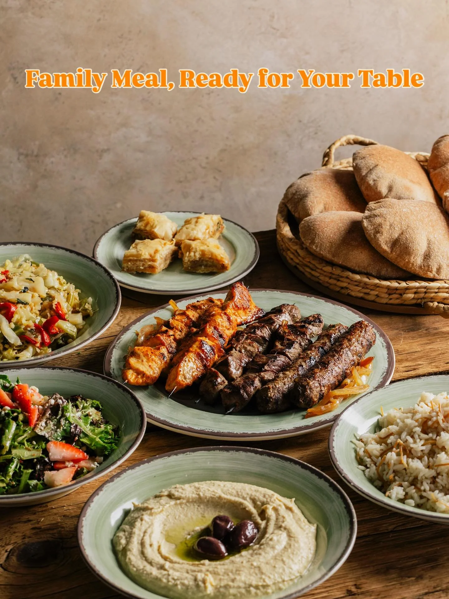 Good food brings people together &mdash; and this spread was made for sharing.
Call or order online to bring home our Family Meal. 🍽️💛

#familymeal #mediterraneanfood #lebanesefood #raleighnc #durhamnc #ncfoodie #middleeasternfood #freshflavors #fo