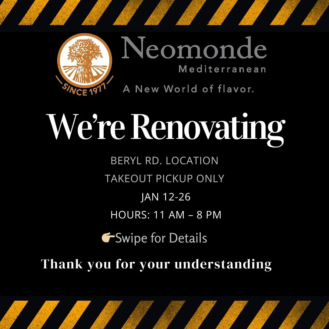 Big changes are happening! We&rsquo;re renovating to serve you better, and we remain open for takeout and catering during construction. Thank you for your support 💛

	#RestaurantRenovation #RestaurantUpdate #RemodelInProgress #NewLookComing #DiningR