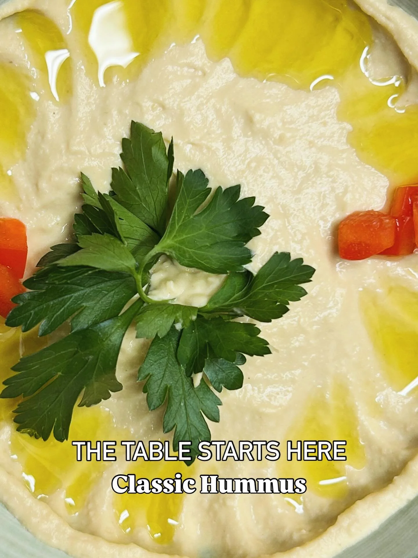 Warm pita required. 🫓
Because the dips are waiting.

Hummus, cilantro jalape&ntilde;o hummus, baba ghanouj, and tzatziki.

Come grab a scoop ✨
#hummus #mediterranean #dips #foodgram #foodies