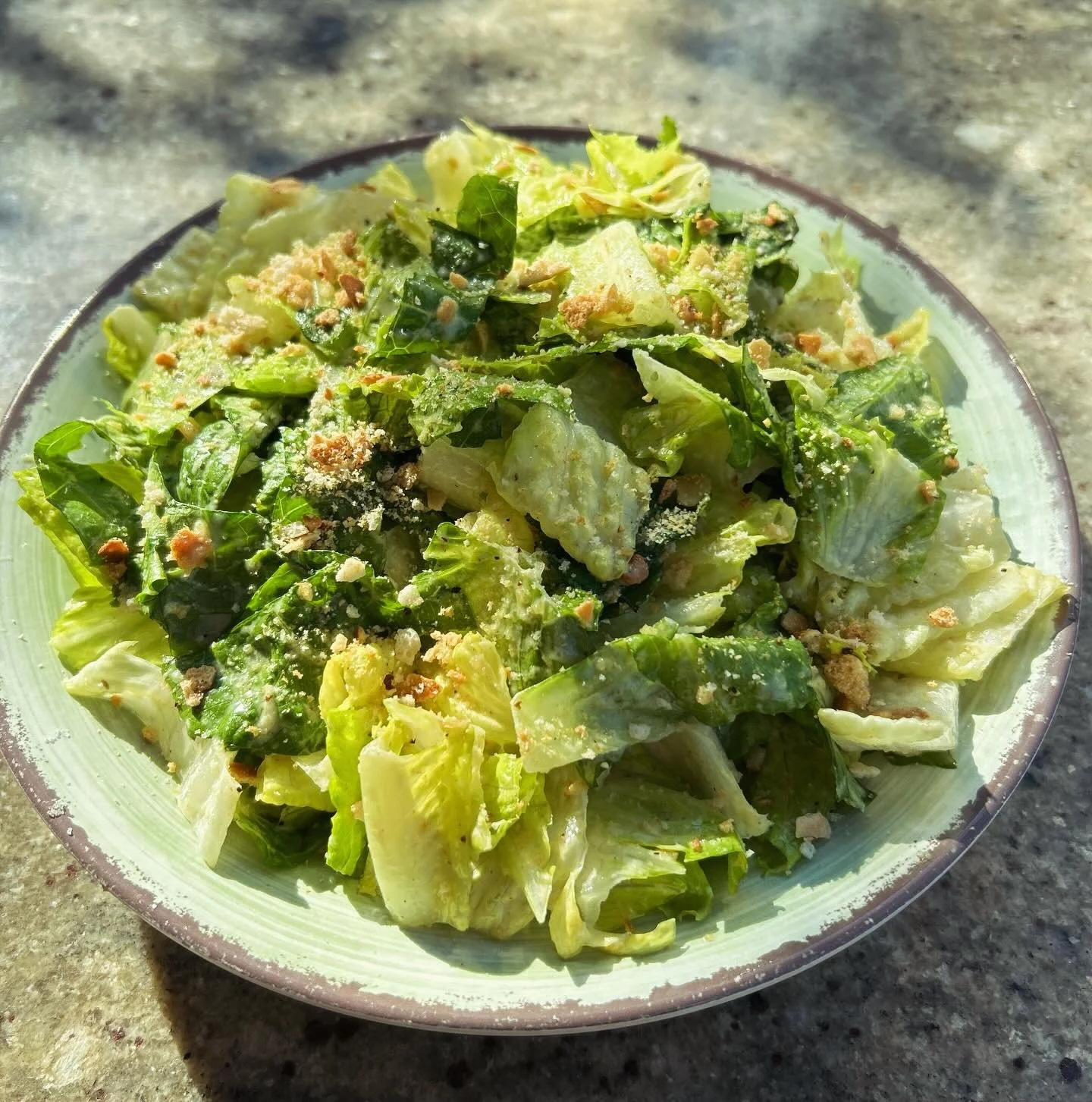 Have you tried our Kishk Caesar 🥗 ? 

A refined take on a classic. Our dressing is built on Lebanese kishk&mdash;fermented yogurt and wheat aged to develop its signature tang and umami&mdash;blended seamlessly with anchovies. The result is a layered