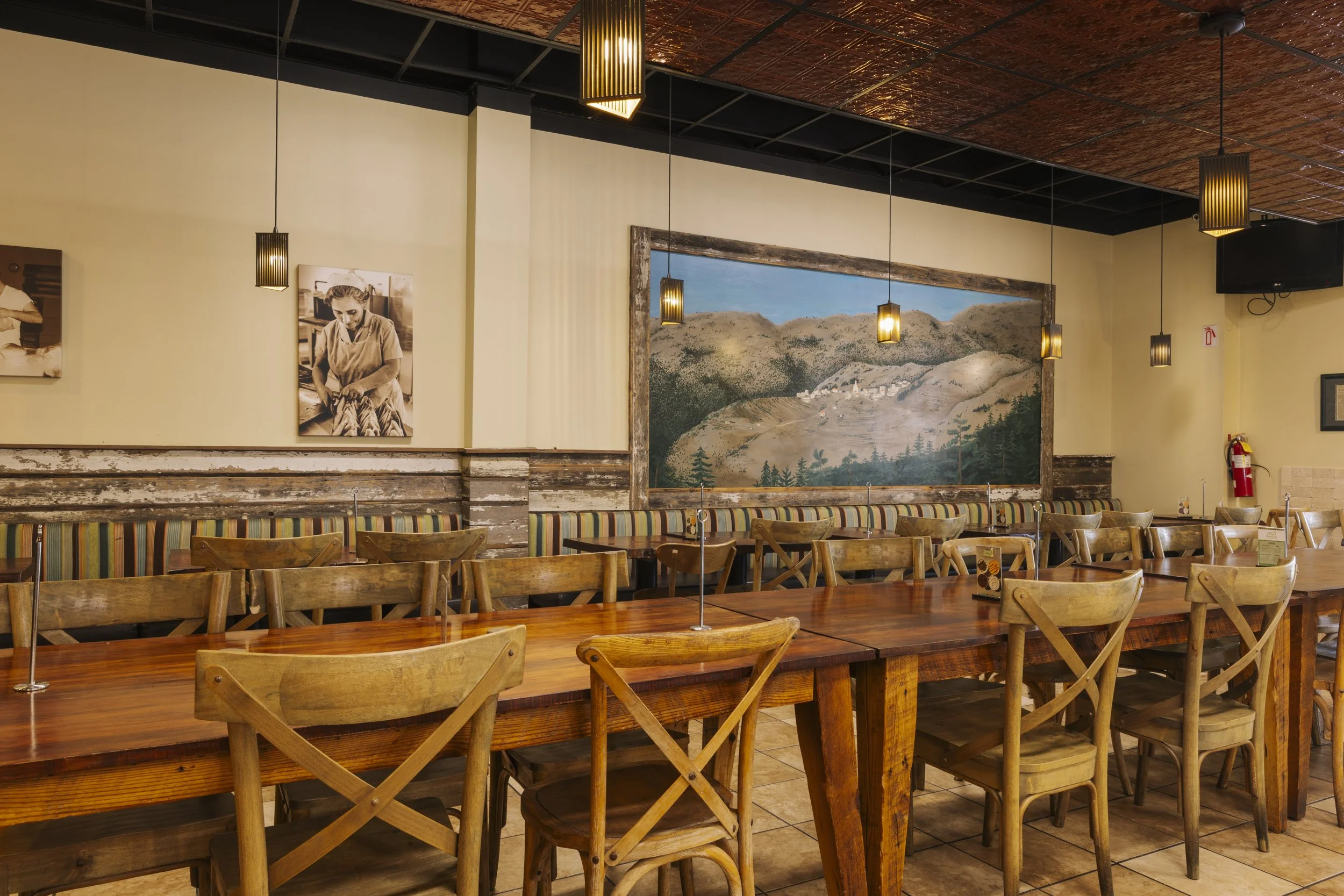 dining room at raleigh location