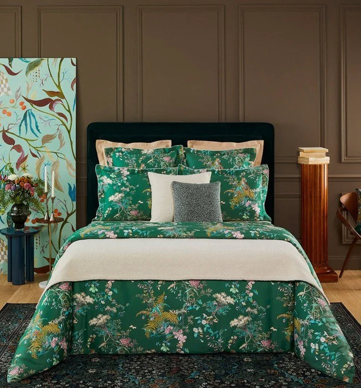 Transition your home with @yvesdelormeparis's new Fall-Winter 2025 Collection, now available online at YvesDelorme.com. Featuring cozy bathroom fabrics to eye-catching bedroom accents, the collection adds season spice to every corner of your home. Fr