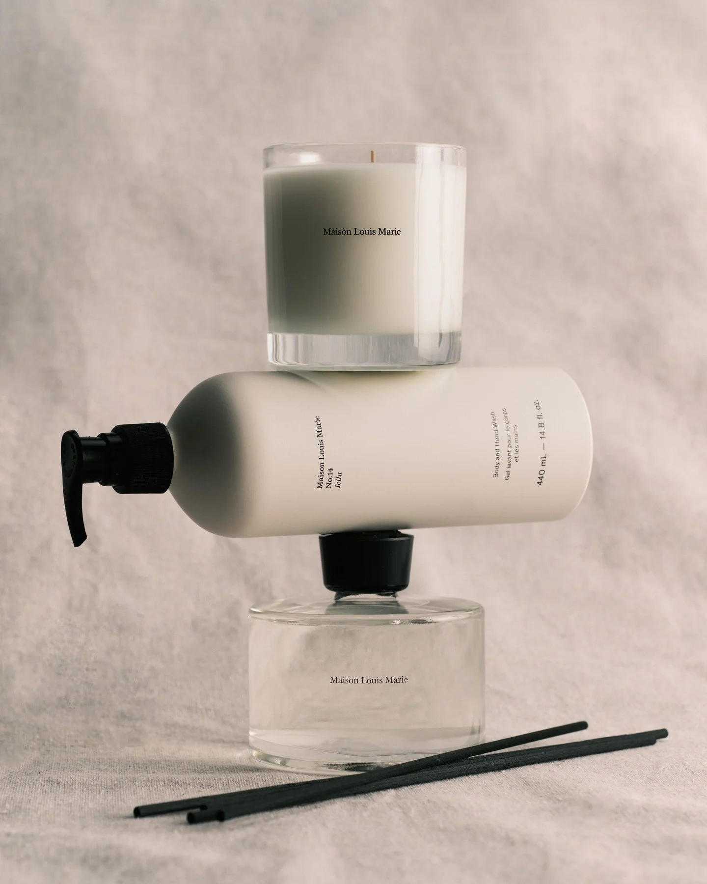 Featured in @BeautyMatterOfficial's launch roundup, @MaisonLouisMarie has expanded its beloved No.14 Icila scent into a full body care collection. The new line includes a body lotion, body oil, diffuser, body &amp; hand wash, and hand cream &mdash; b