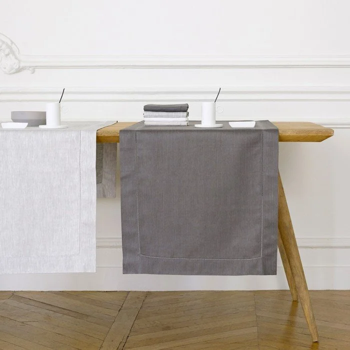 Transform your dining room this holiday season with the polished warmth of @yvesdelormeparis. Add a festive accent with the Thanksgiving Tea Towel or create an understated yet sophisticated look with the Liso Tablecloth. Yves Delorme&rsquo;s exquisit
