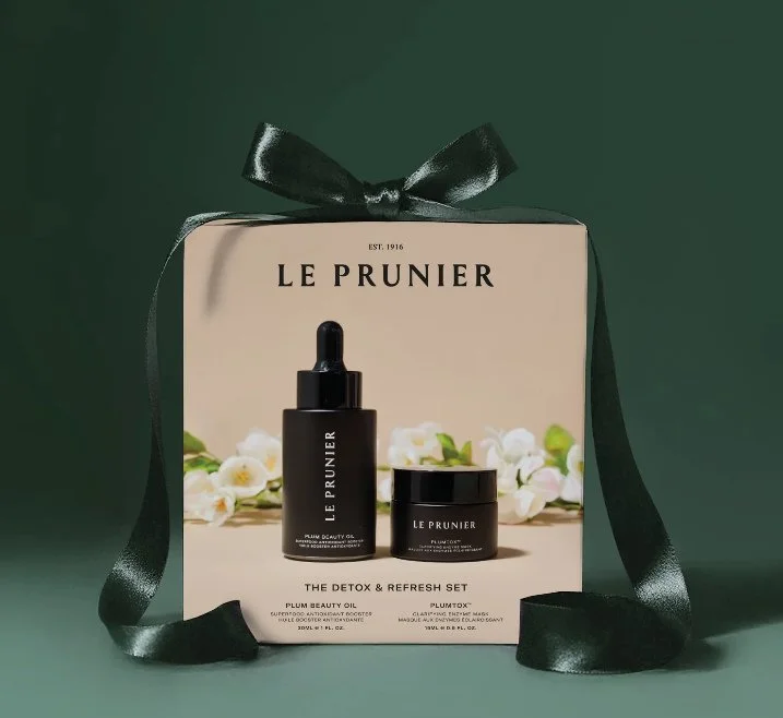 Paul Wilmot Communications holiday gift guide &ndash; something for everyone on your list: 🎁⁠
⁠
@LePrunier Detox &amp; Refresh Set &mdash; For the wellness lover⁠
@MaisonLouisMarie No.04 Perfume Gift Set &mdash; For the fragrance lover⁠
@Moleskine x
