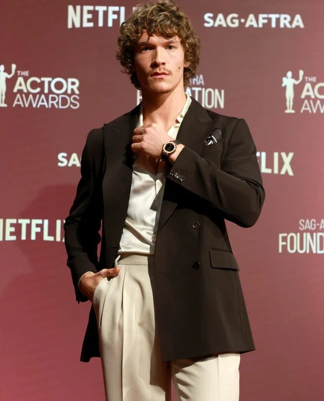@Hublot Dresses Connor Storrie, Brett Goldstein, Joe Alwyn &amp; Matthew Rhys For The 83rd Annual Golden Globe Awards and The Nomination Reveal.⁠
⁠
Connor Storrie Wears the Hublot Classic Fusion King Gold 38mm⁠
Joe Alwyn in the Hublot Classic Fusion 