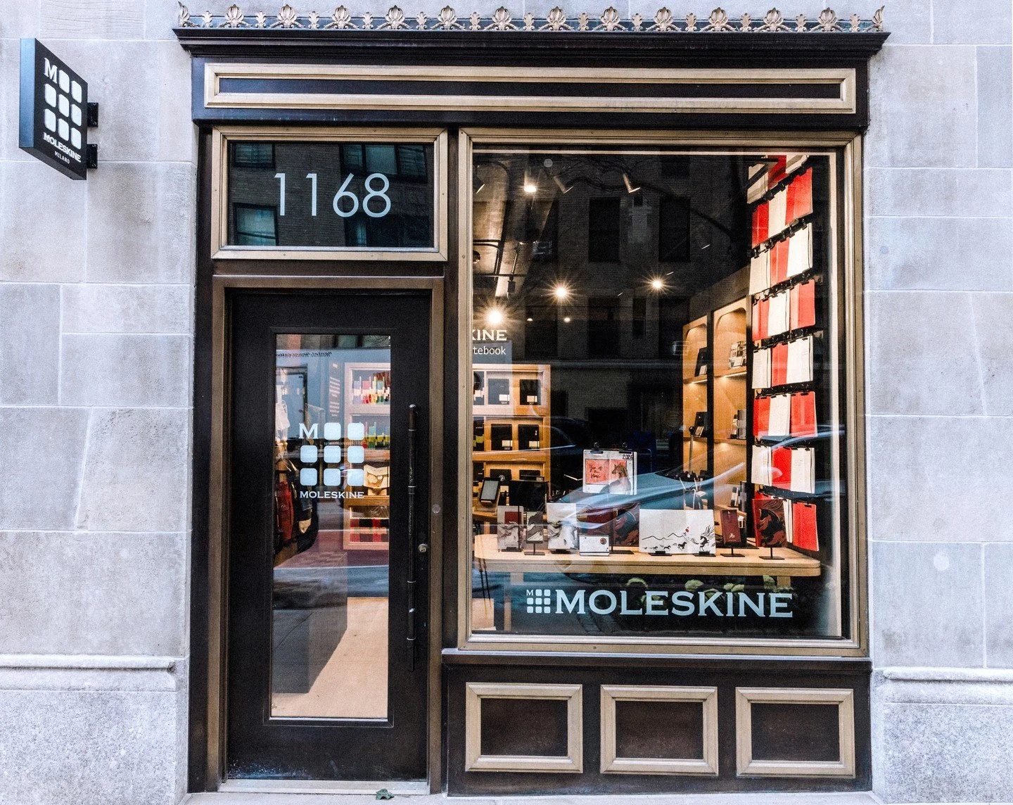 @Moleskine&rsquo;s new Lexington Avenue store in New York City has been featured in @Manhattan_Magazine&rsquo;s &ldquo;Much In Store&rdquo; for the March print issue! Visit the store today for personal embossing and wide selection of Moleskine produc