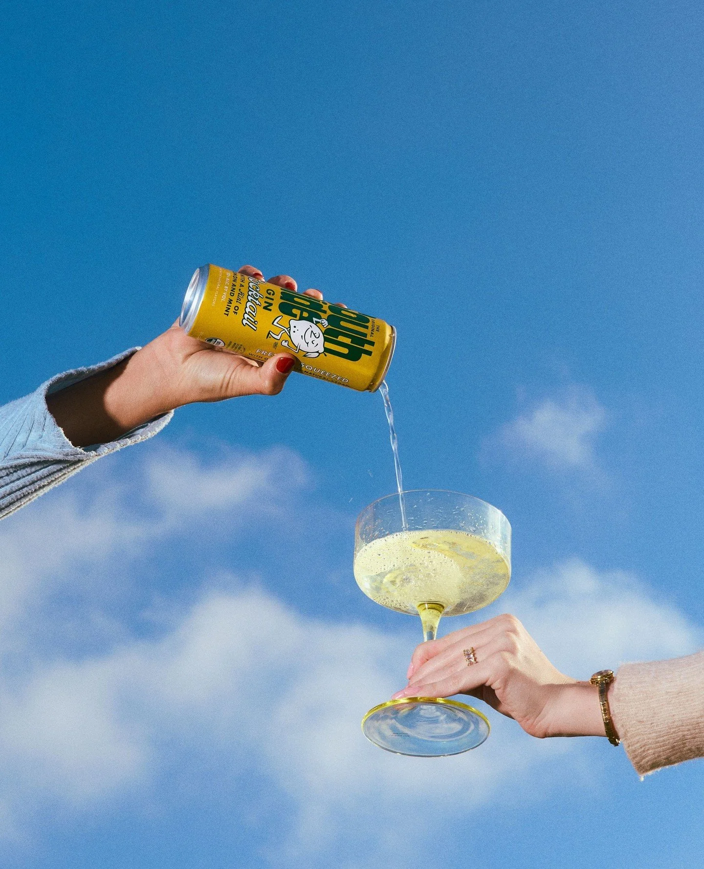 Enjoy it as is or topped off with some champagne, @drinksouthsides is the perfect gin cocktail with a hint of lemon and mint for the spring and summer months. ⁠
⁠
#TheOriginalSouthside