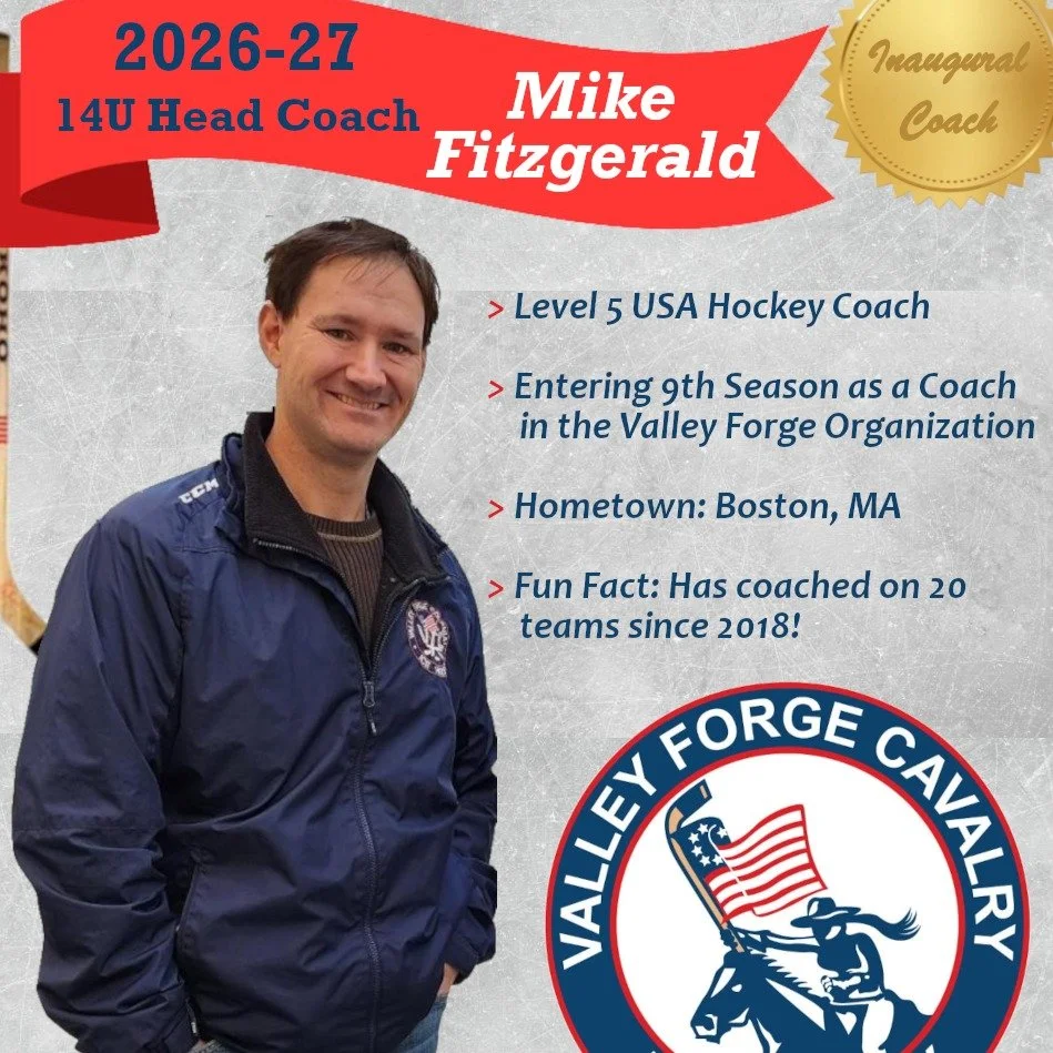 We are very excited to announce that we have enlisted Mike Fitzgerald to serve as the Head Coach of our inaugural 14U team for the 2026-27 season! A full coaching bio and note from Mike will be coming soon!