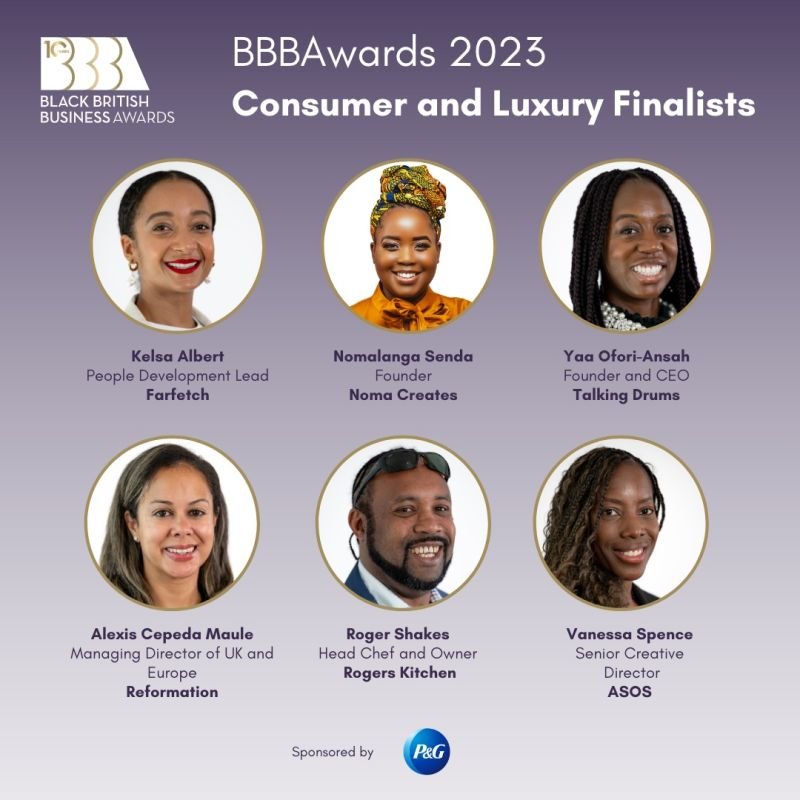 A Black British Business Award Finalist