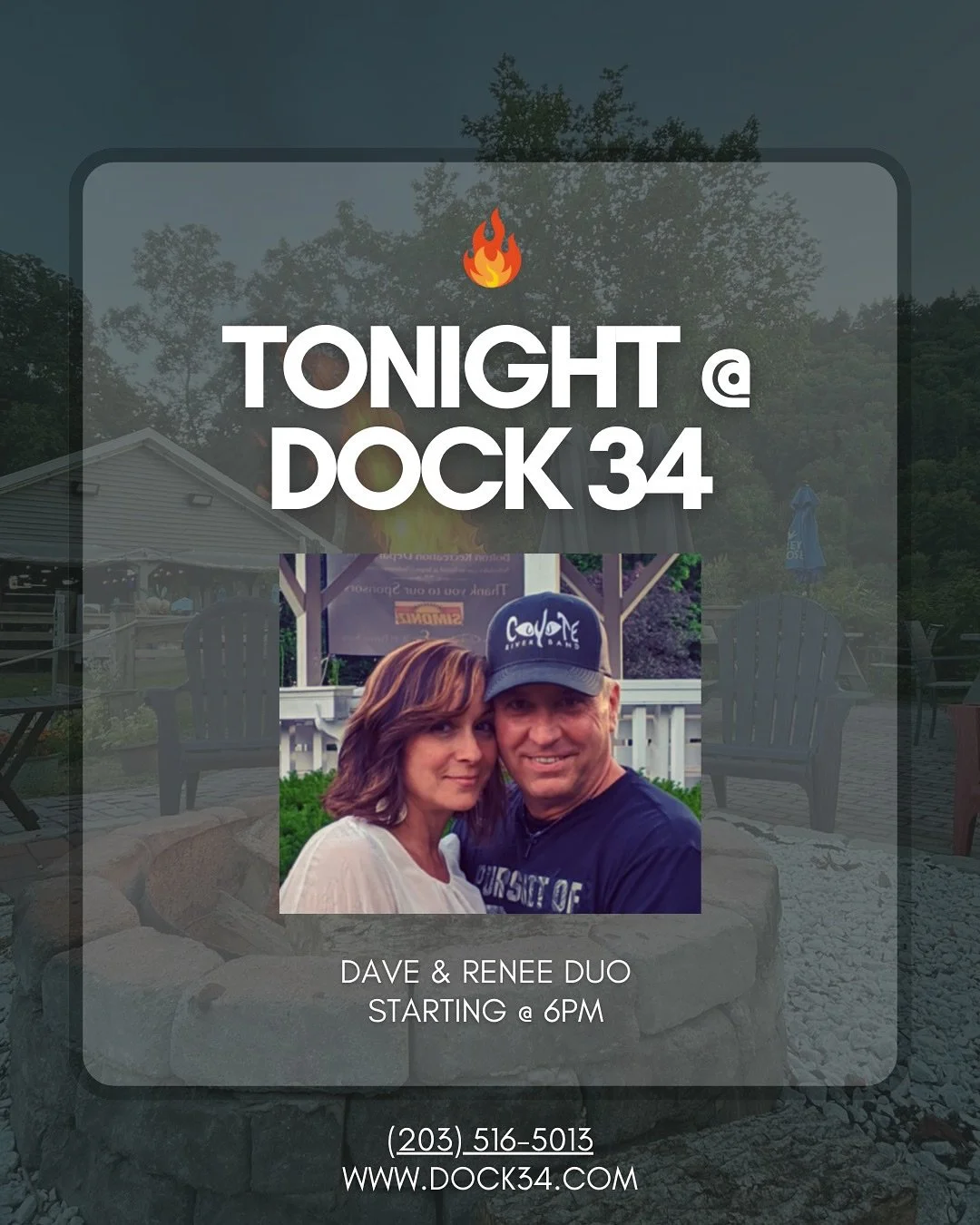 Happy Friday! We&rsquo;re kickin&rsquo; off this weekend with the Dave and Renee Duo starting at 6.. we&rsquo;ve also got Jim&rsquo;s famous stuffed clams on deck all weekend long 🤭 

Drop in for the BEST vibes, great food, and a perfect night by th