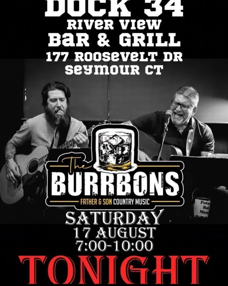 Live Music Tonight @dock34seymour ‼️🎤

_____________________________
#ct #ctbites #ctfoodie #dock34 #oxford #seymour 
#livemusic #ctkareoke #ct #dockside #docksidedining #connecticut #waterview #ctmusic #riverside