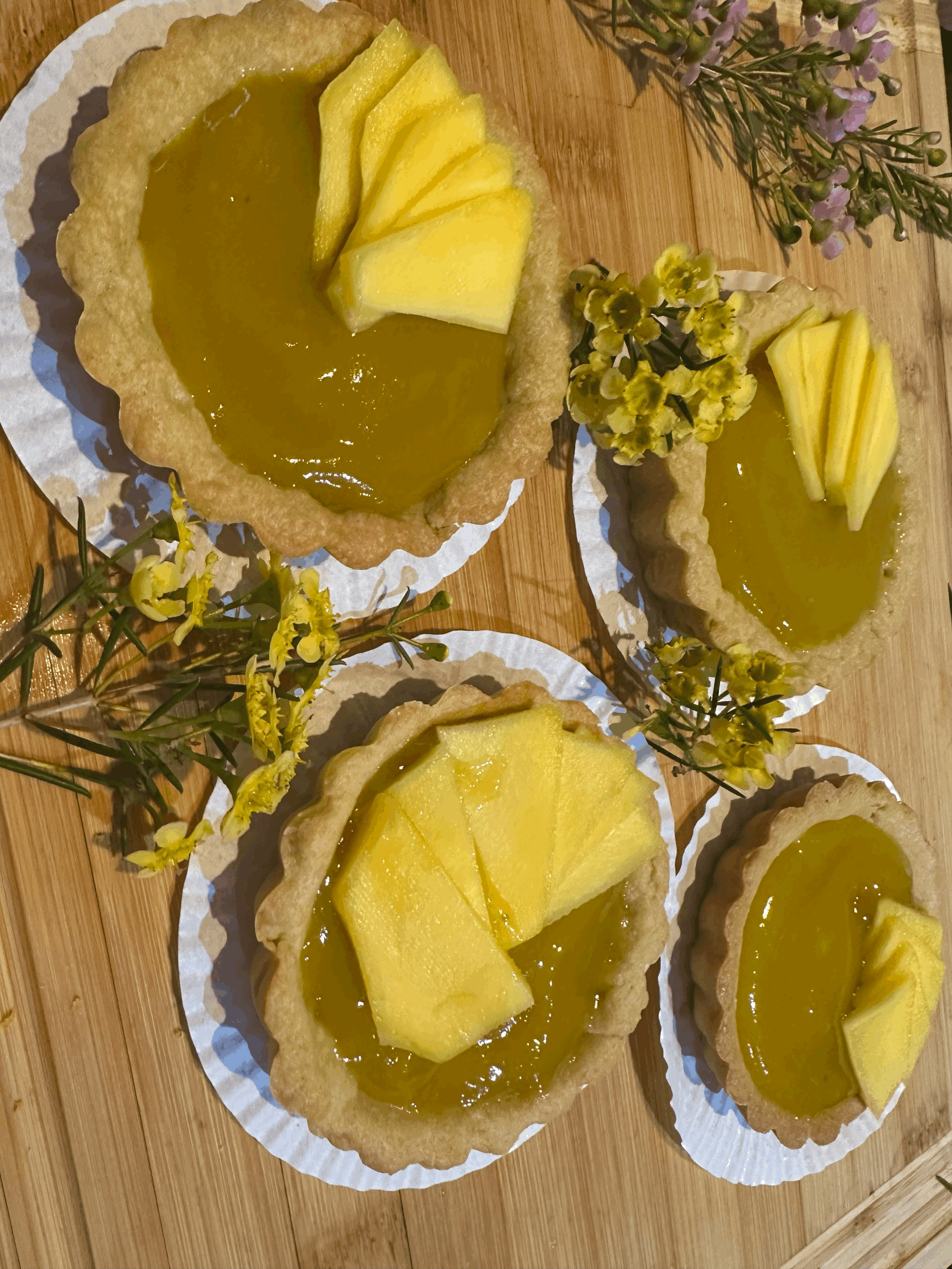 Elderflower Lemon Tart