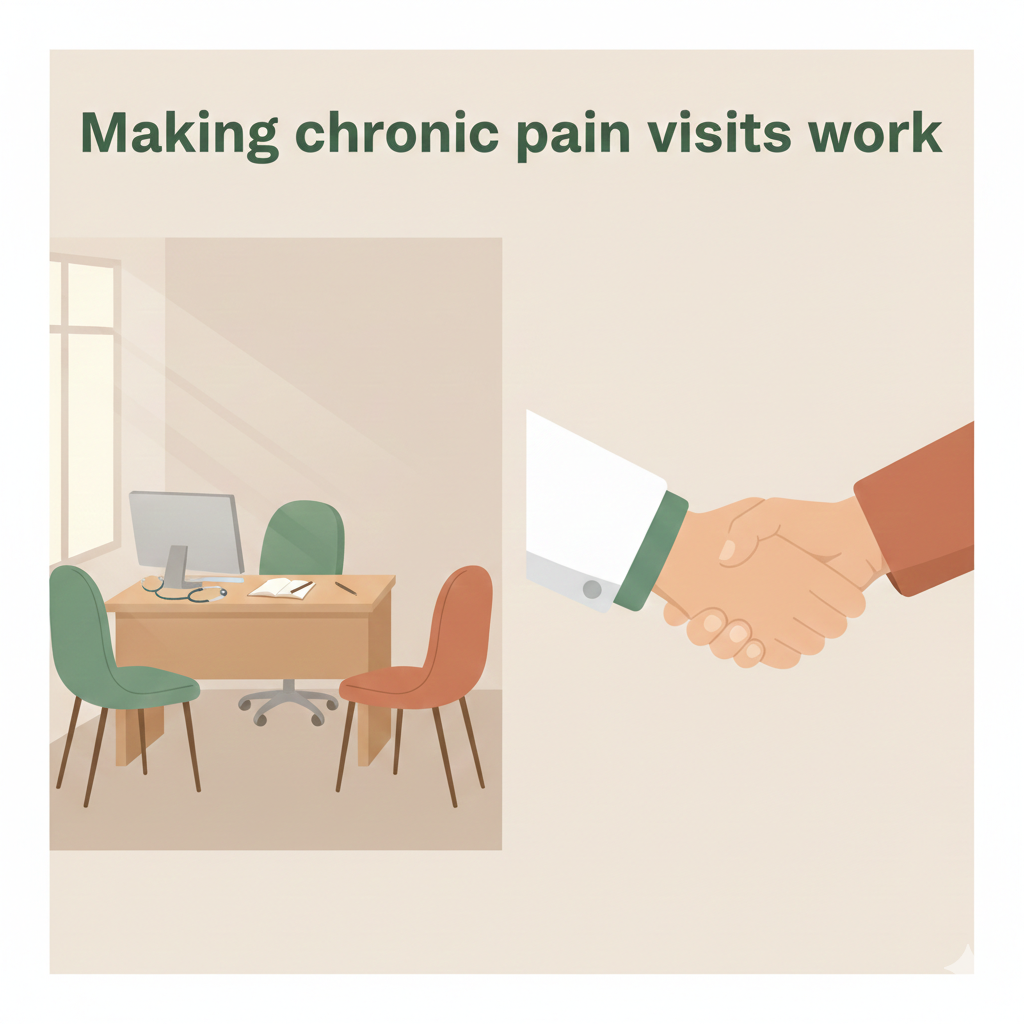 Make chronic pain visits work better (for you and your patient) : 10 steps for primary care
