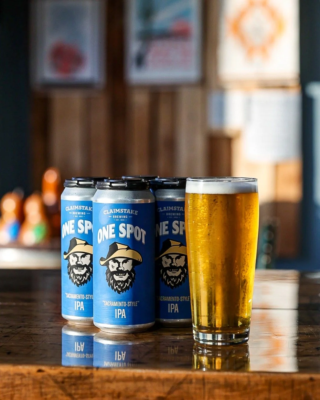 Have you spotted @claimstake.brewing cans at local retailers? Tell us where you've found a four-pack of One Spot IPA in the comments! 👇