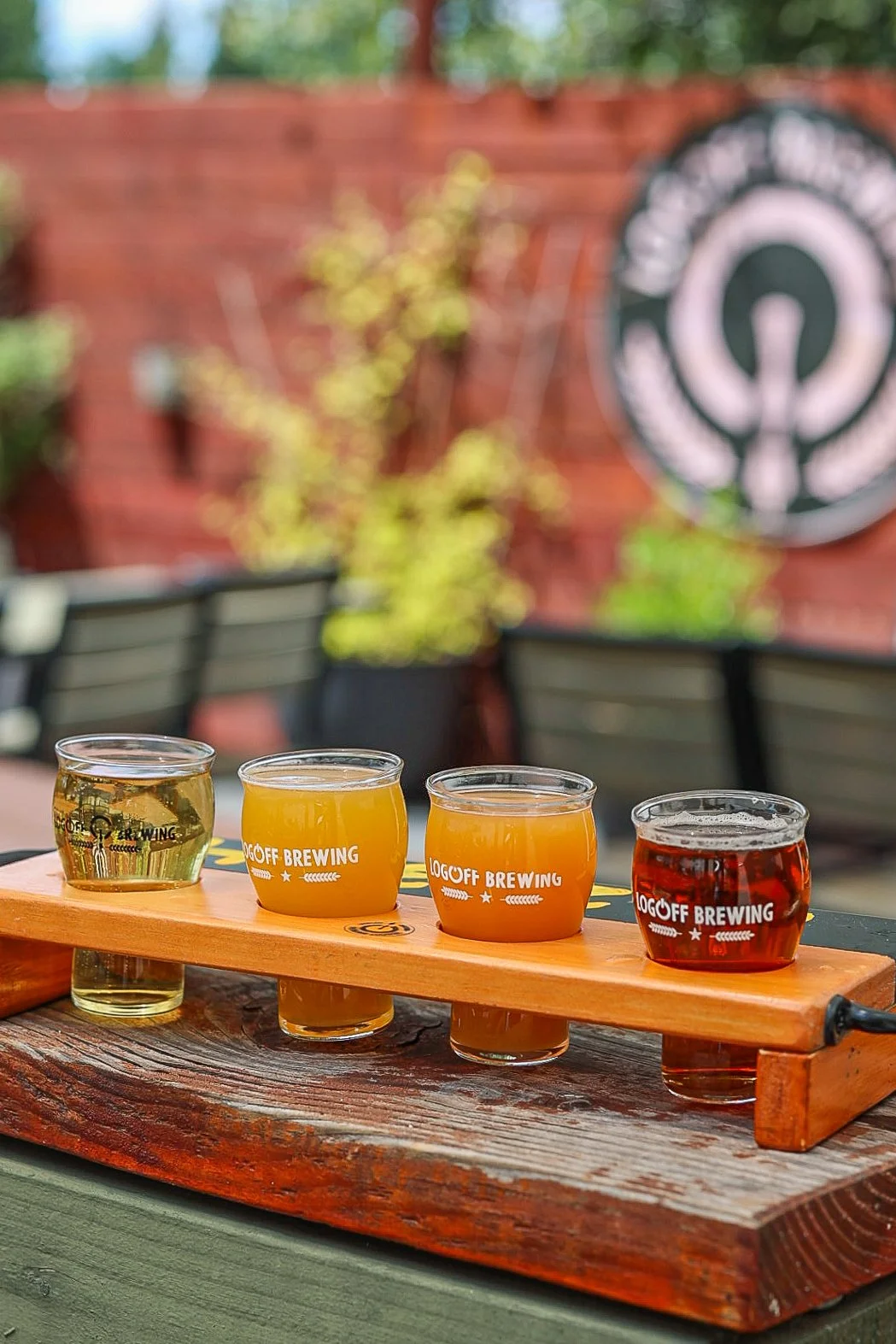  LogOff Brewing in Rancho Cordova has a spacious patio, separate event room and a taproom with regular weekly events. 