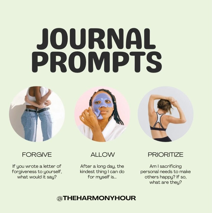You deserve space to slow down and breathe.
These gentle journal prompts are here to help you check in with your heart, honor your needs, and hold yourself with more compassion.

Which one are you leaning into today&mdash;forgiveness, care, or bounda
