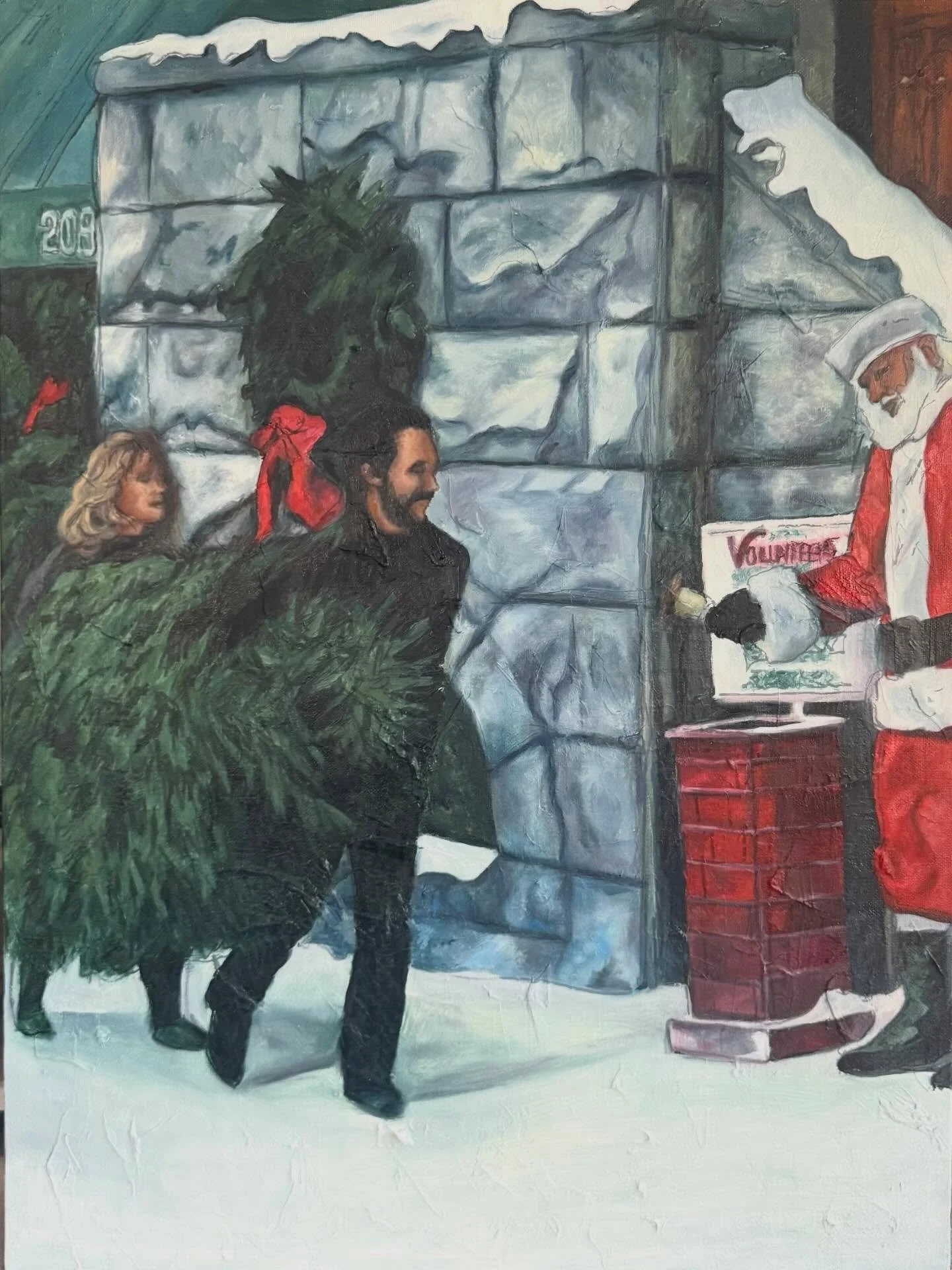 When Harry Met Sally IIII/ oil on canvas / 18 x 24 #oilpainting #artist #whenharrymetsally #fyp