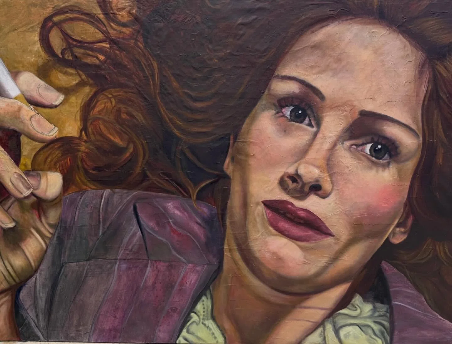 My Best Friends Wedding II / oil on mixed media canvas / 30 x 40 #fyp #artist #mybestfriendswedding #oilpainting