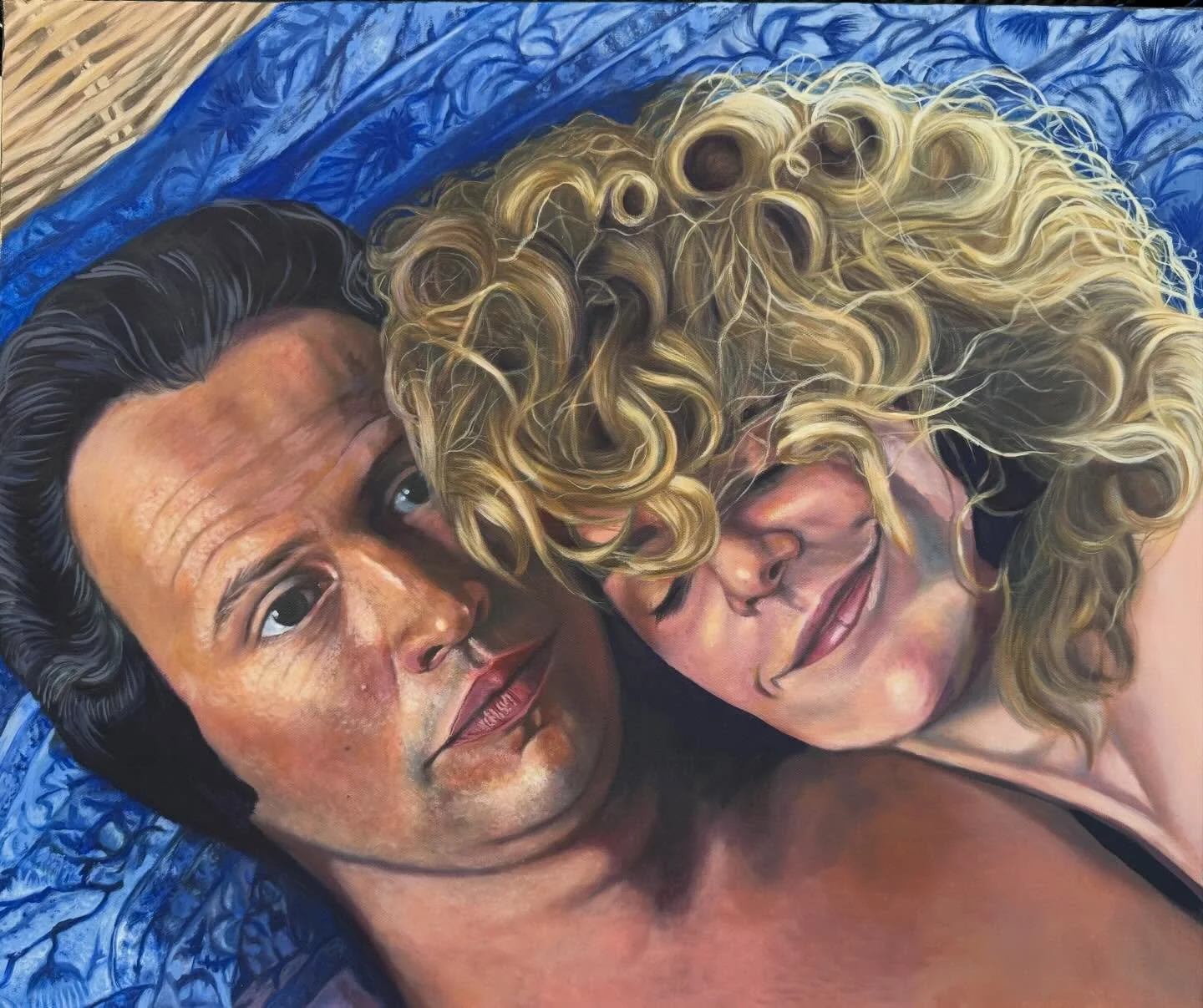 When Harry Met Sally / oil on canvas / 16 x 24 #whenharrymetsally #oilpainting #fyp #artist