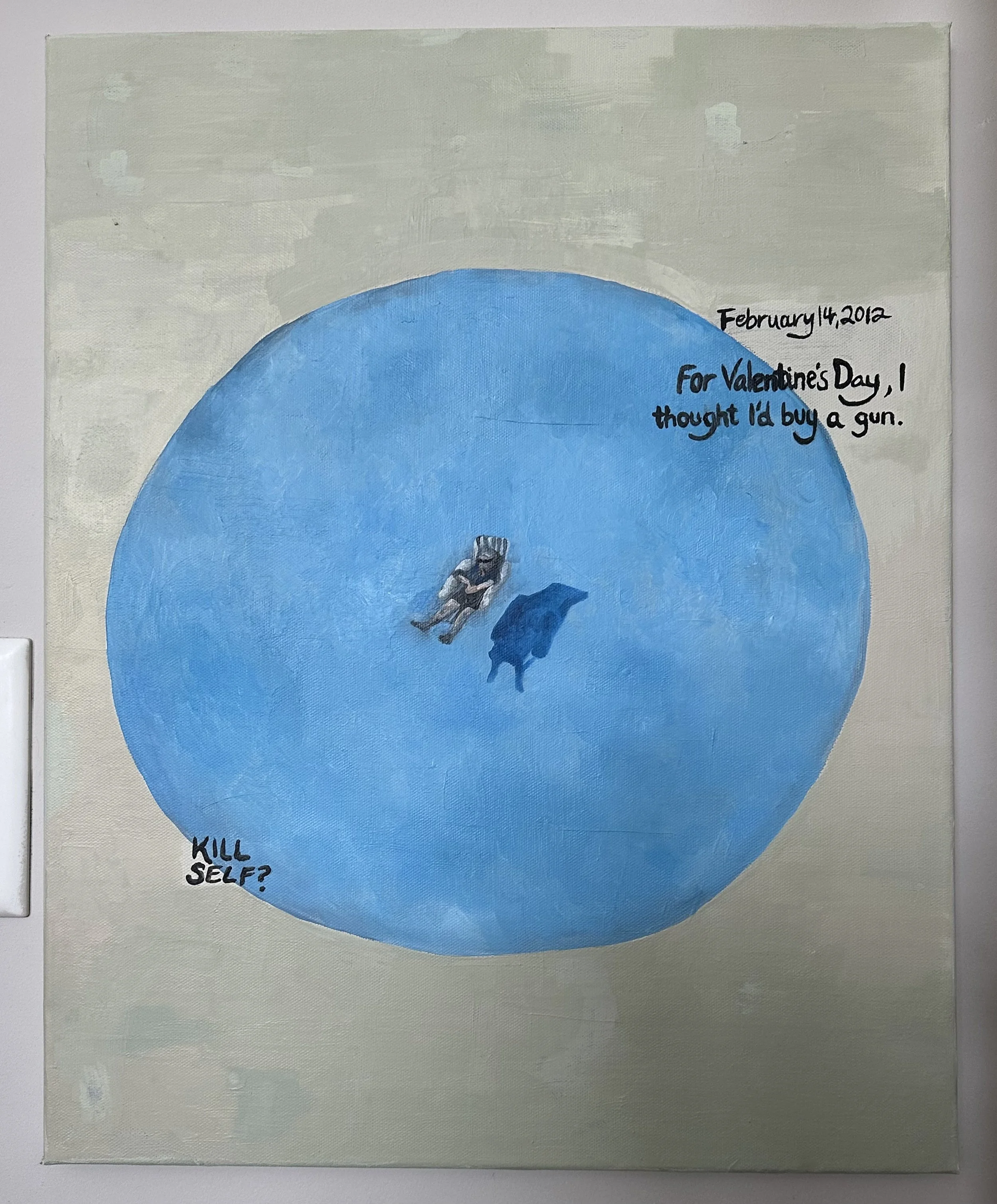 "Gone Girl"
Acrylic on Canvas
16" x 20"
October 2022