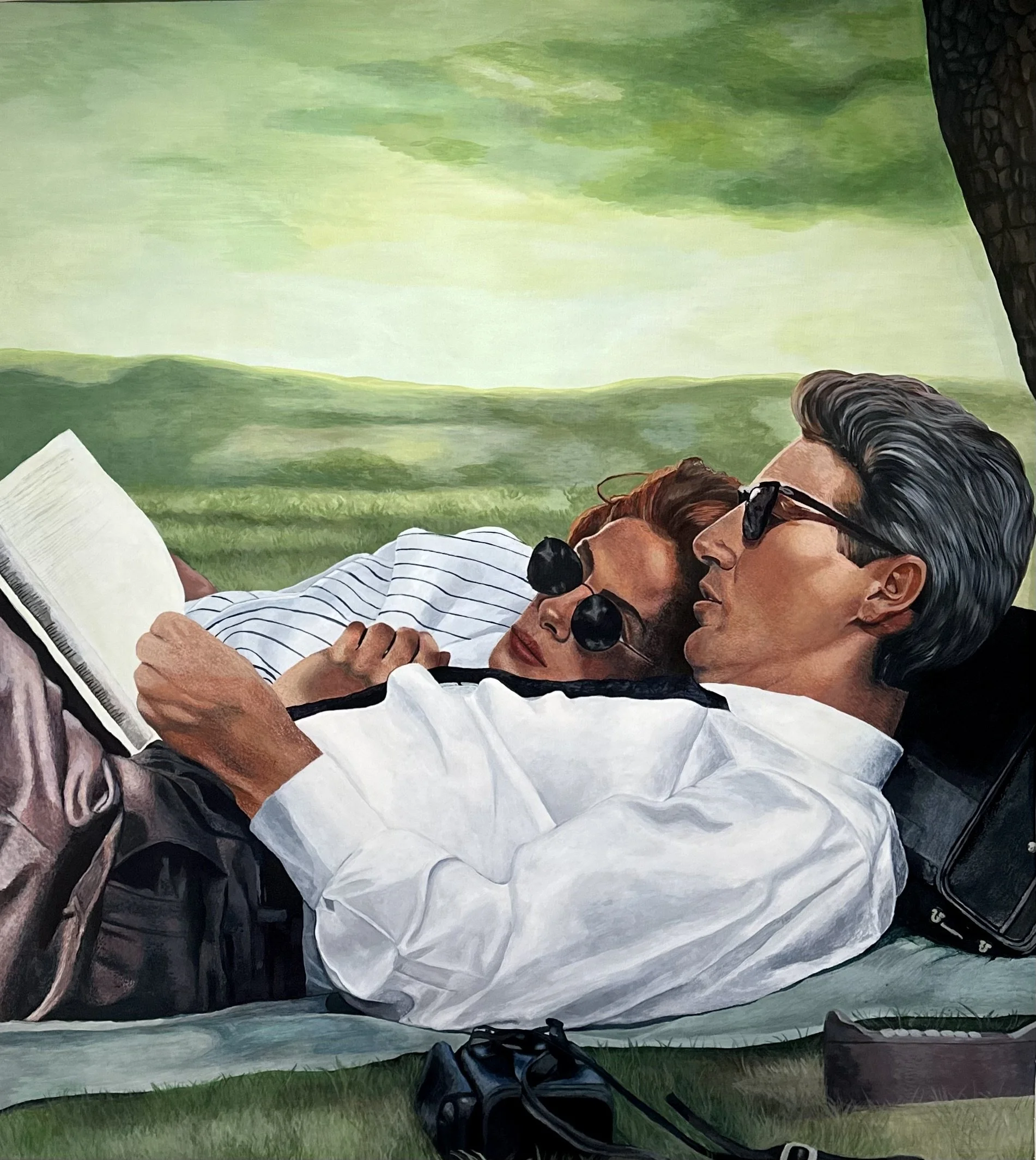 "Pretty Woman" 

acrylic on canvas 
48" x 52" 
2024