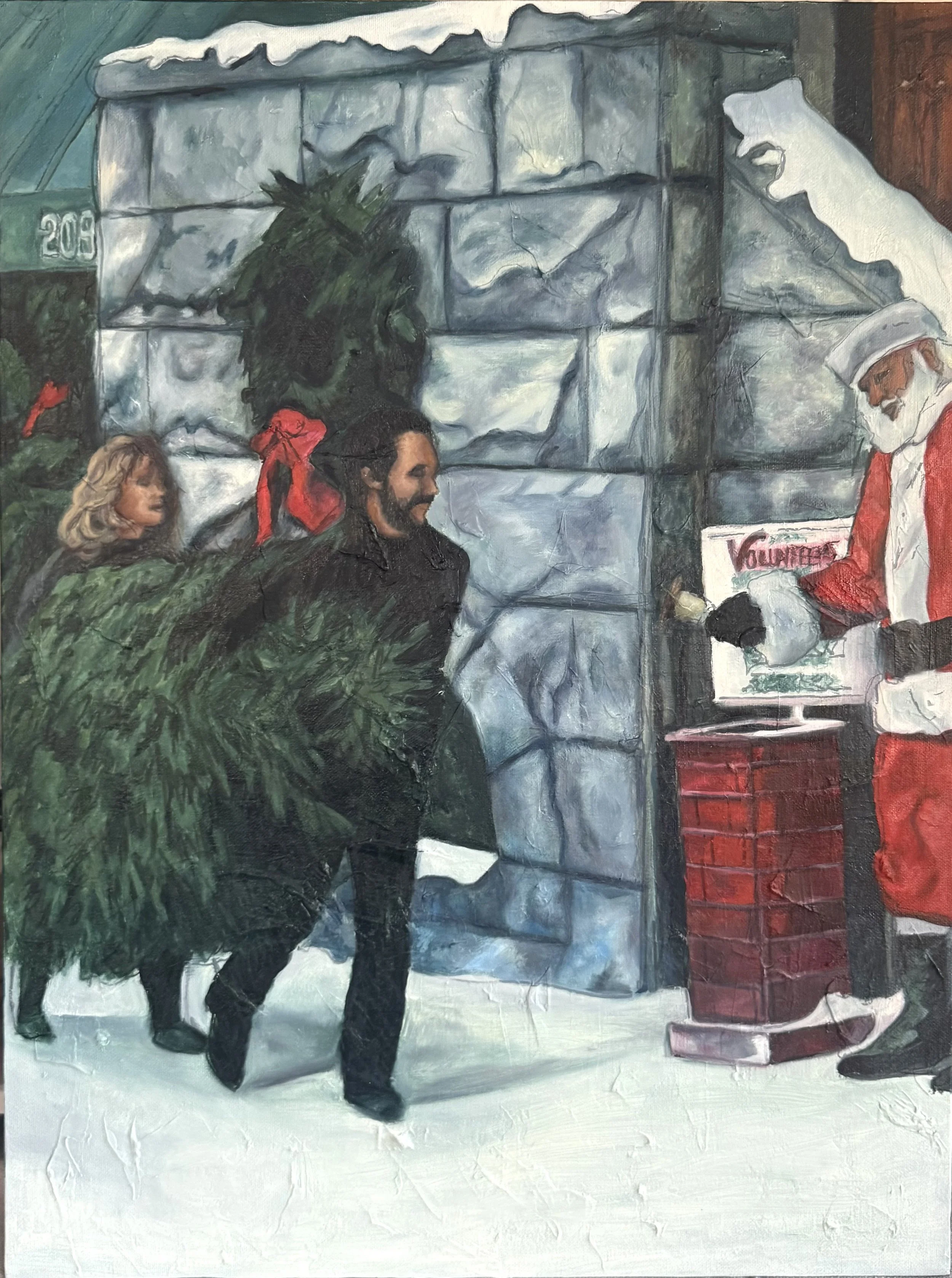 "When Harry Met Sally IIII" 

18" x 24" 
Oil on Canvas 
2025