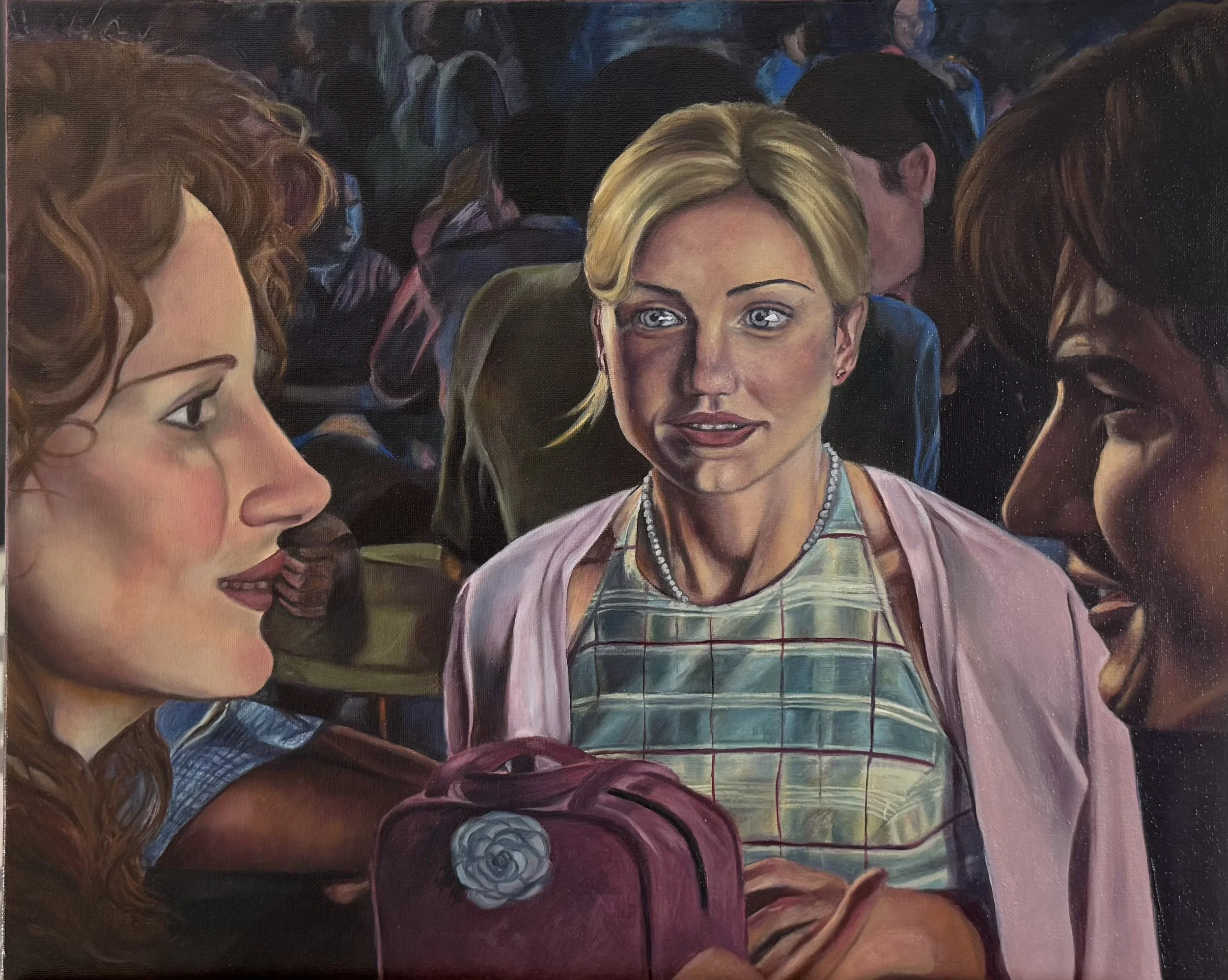 "My Best Friends Wedding" 

16" x 20" 
Oil on Canvas
2026