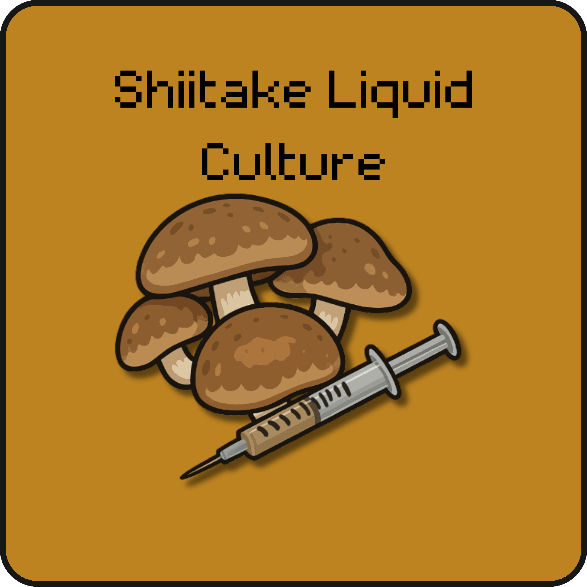 Shiitake Liquid Culture