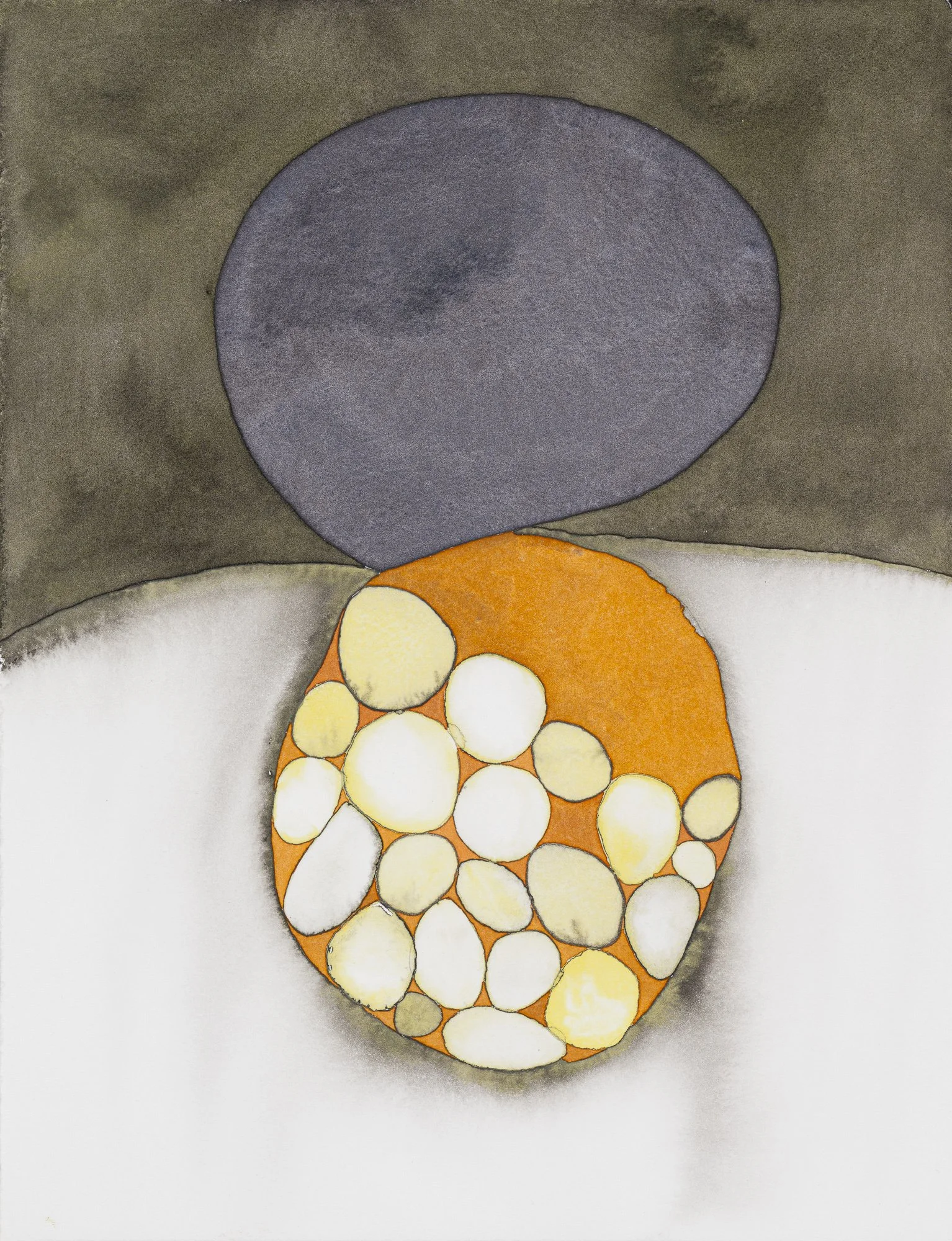 Mustard Seed Garden 31, watercolor on paper 13 x 10 in.
