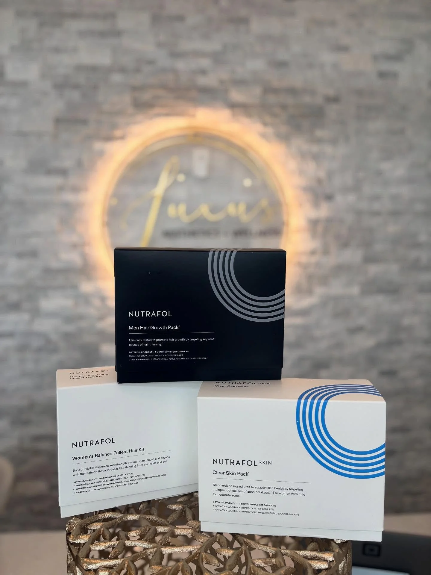 ✨ At Luxus Aesthetics + Wellness, we believe in treating hair and skin concerns from the inside out — which is why we carry Nutrafol, a science-backed, integrative approach to hair and skin health 🌿
Here’s what we have in stock:
💁&zwj