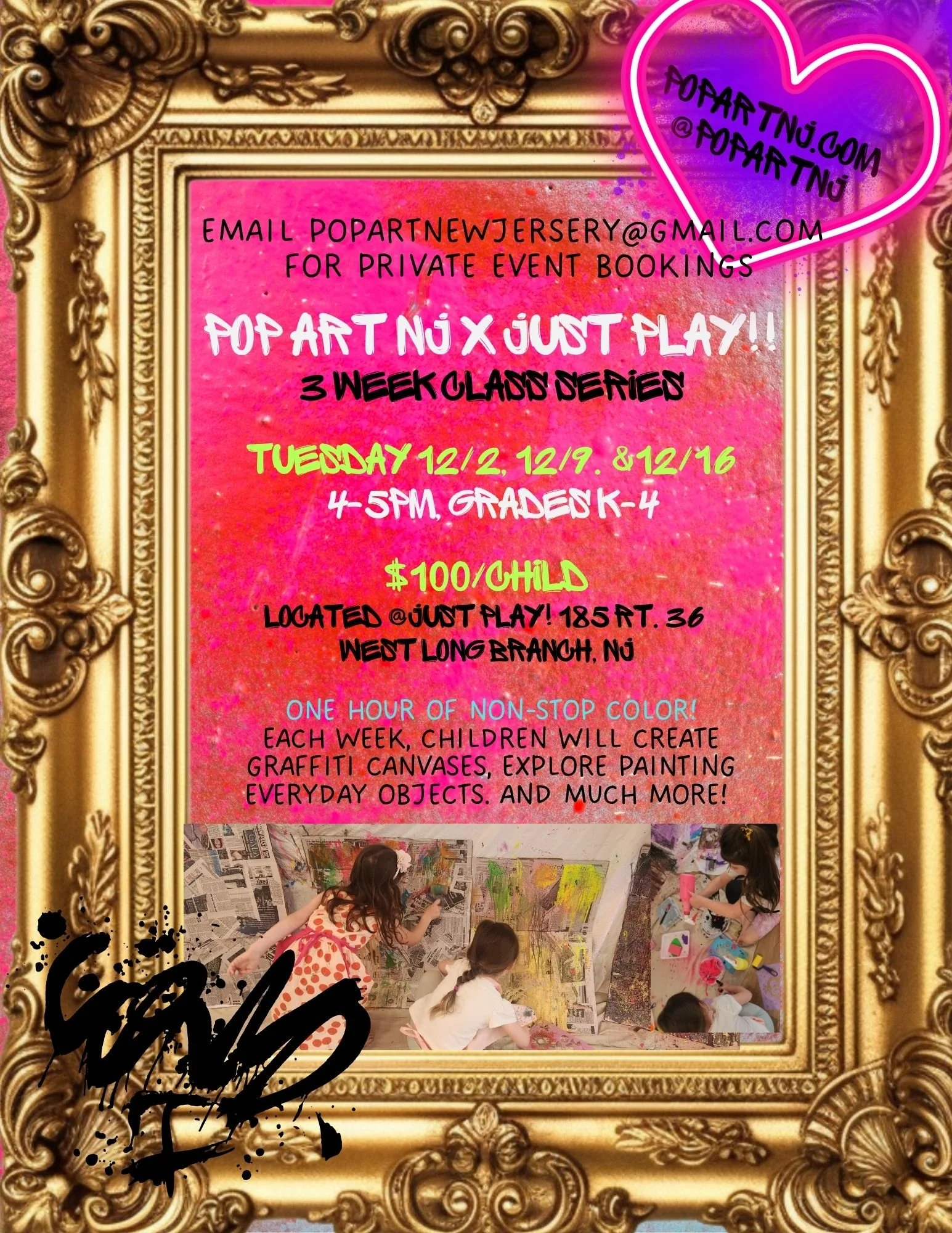 Winter Pop-Up Class- Long Branch, NJ