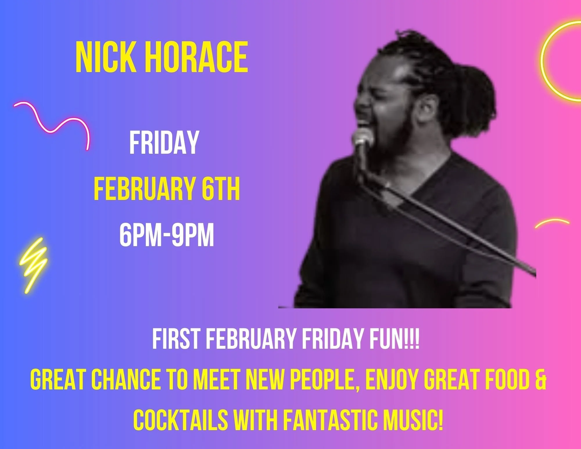 Live Music- Nick Horace
