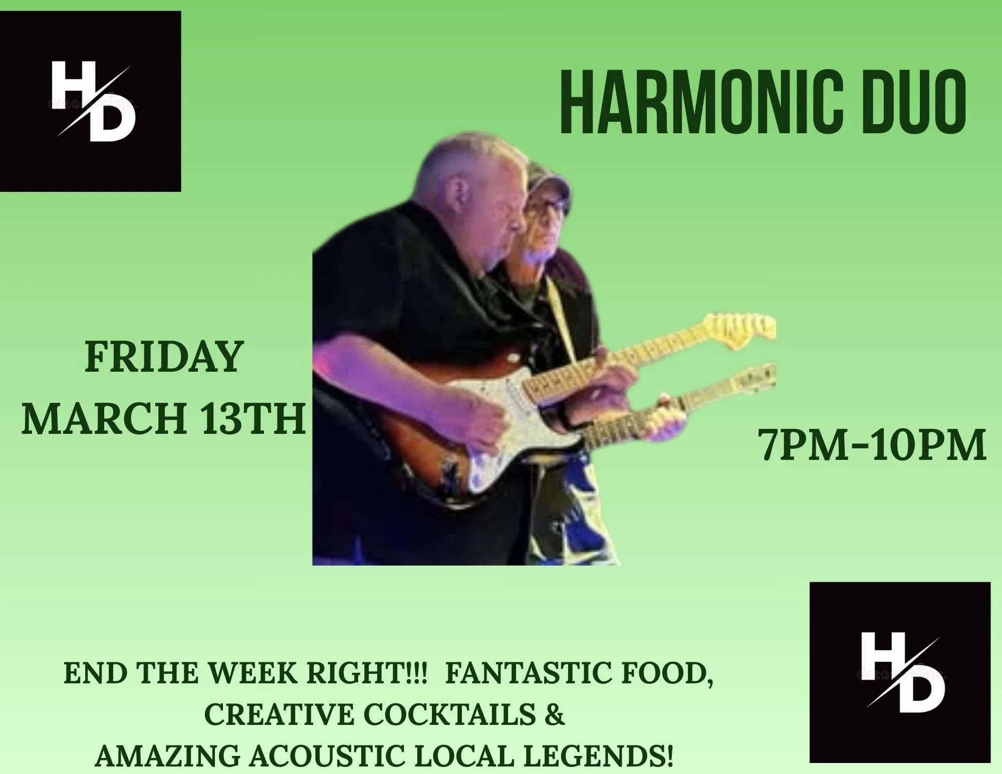 Live Music- Harmonic Duo 