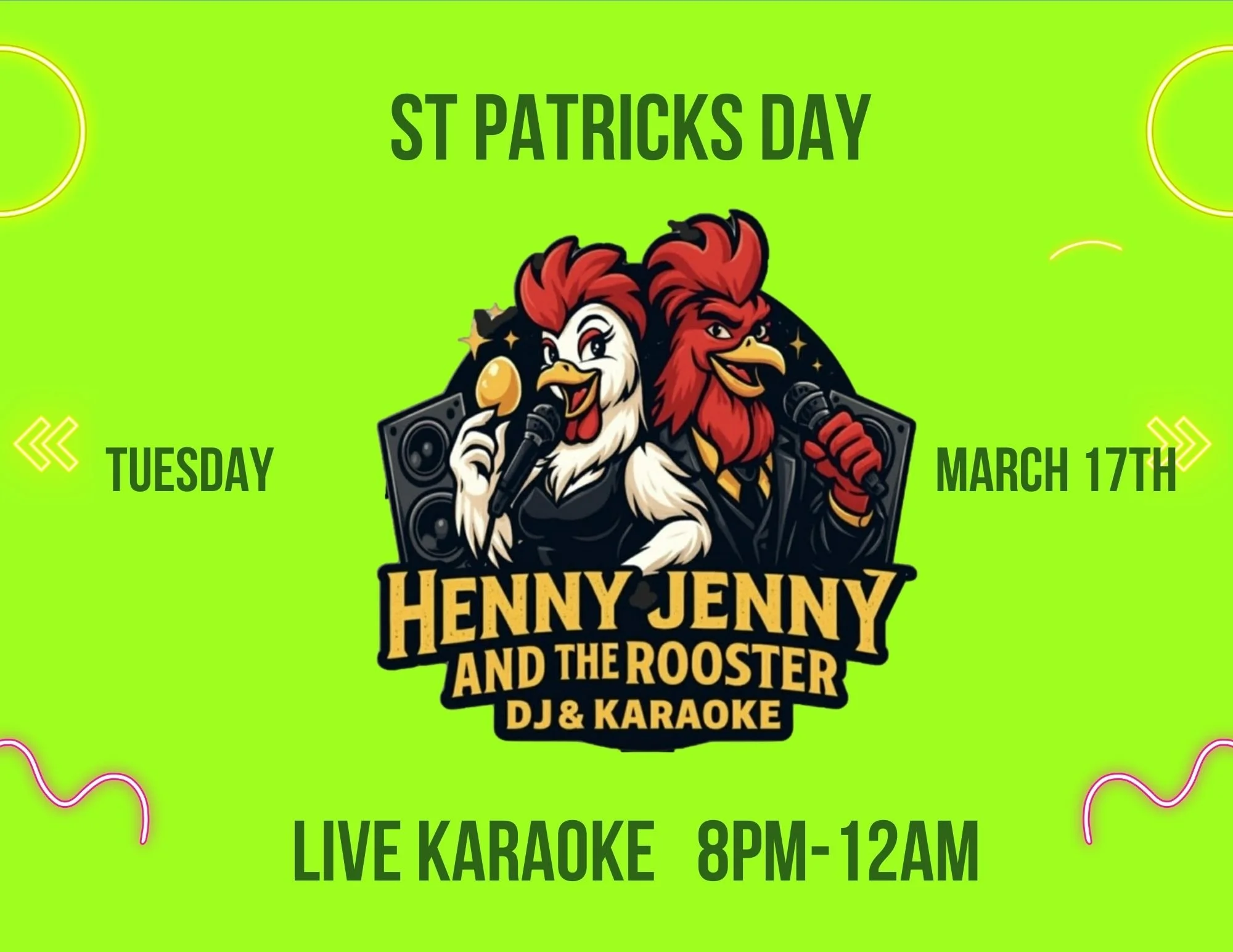 Thirsty Thursday Karaoke with Henny Jenny &amp; the Rooster