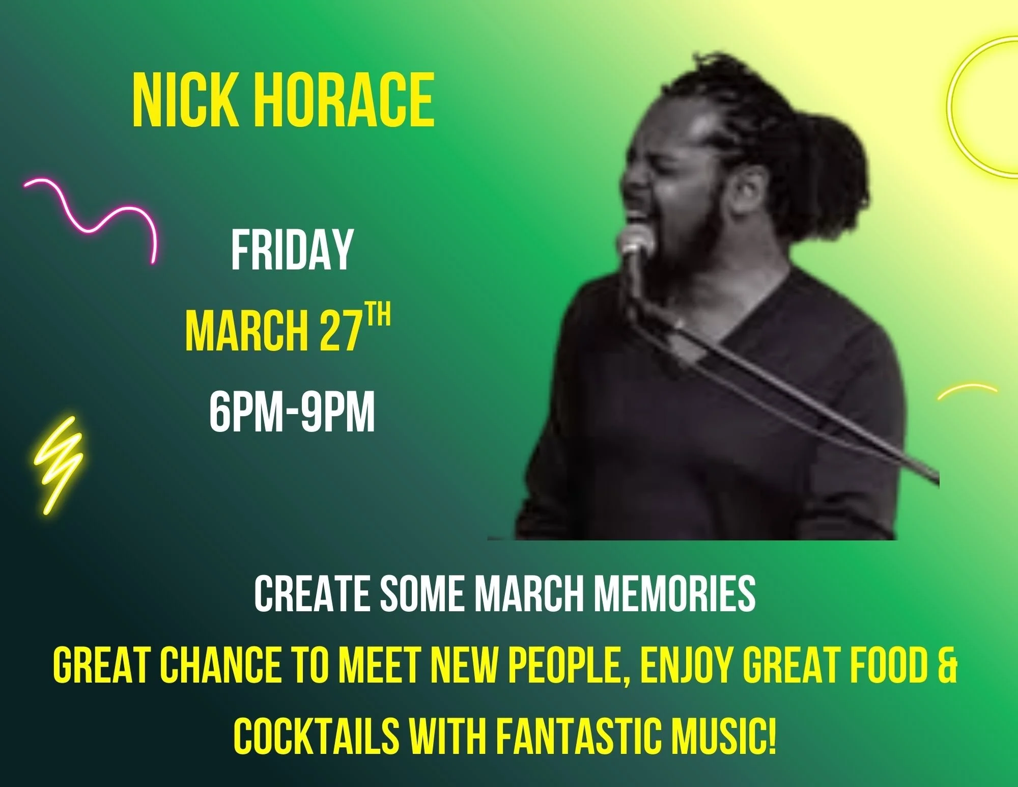 Nick Horace Live Music
