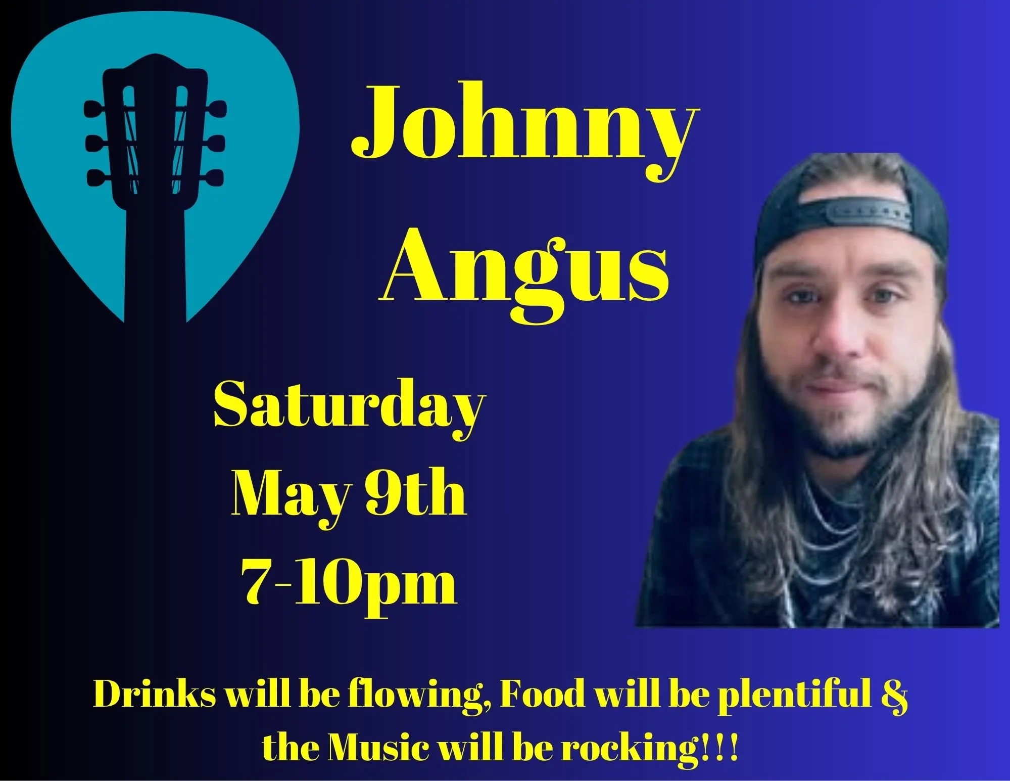 Johnny Angus Live at Seven Bistro Sat May 9th 7-10pm