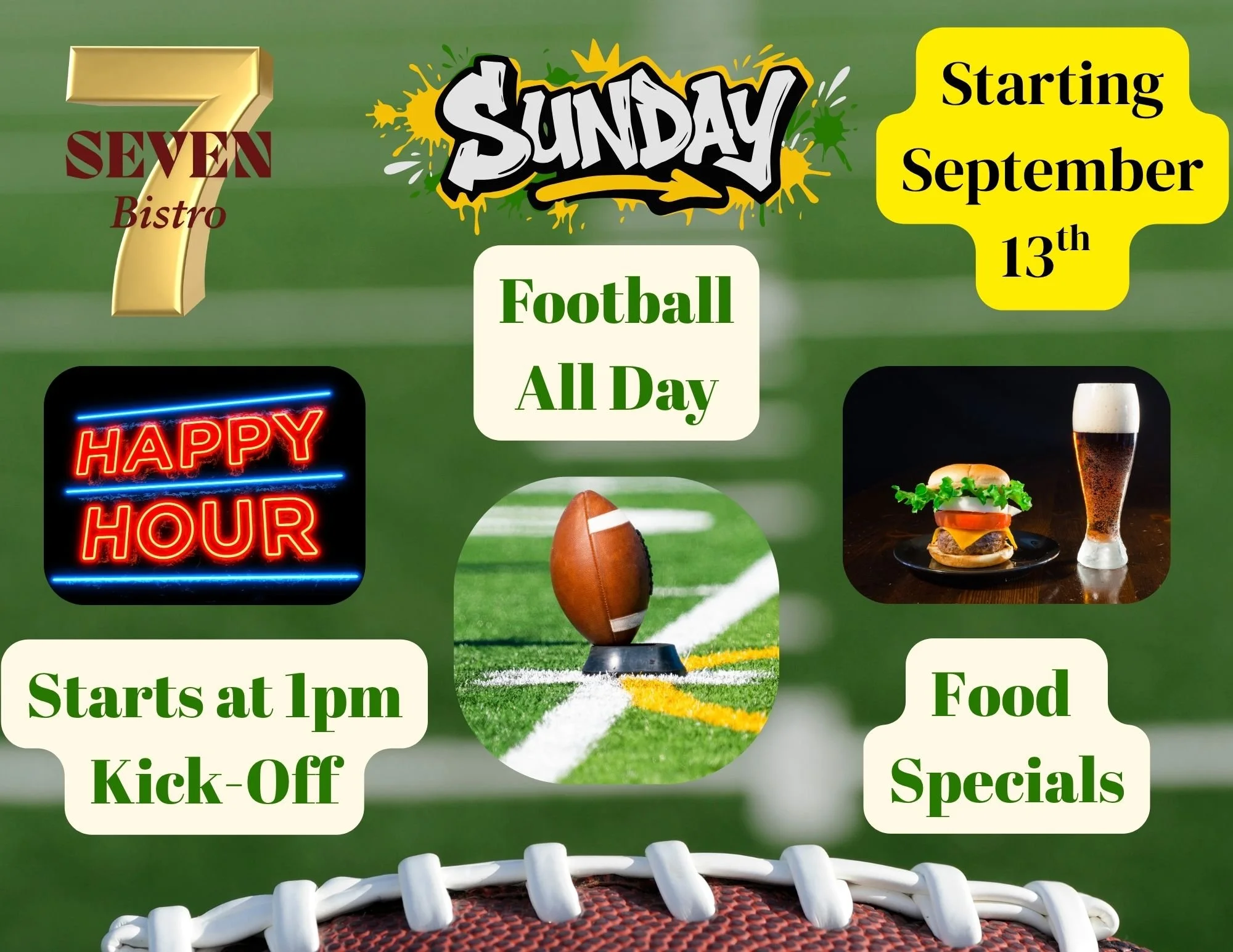 Football, Football, Football!!! Sunday Funday! 