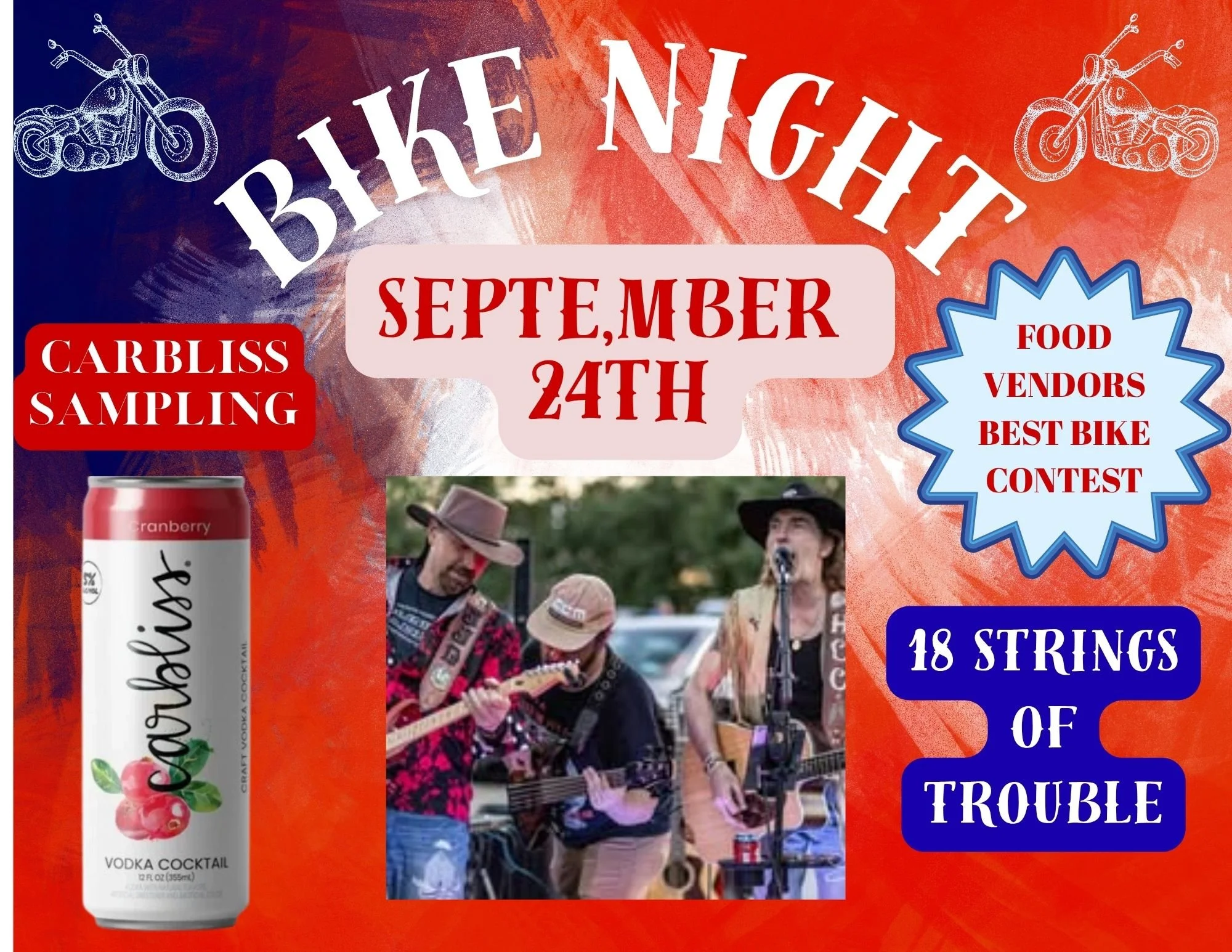 Bike Night September (Last one of the Season)