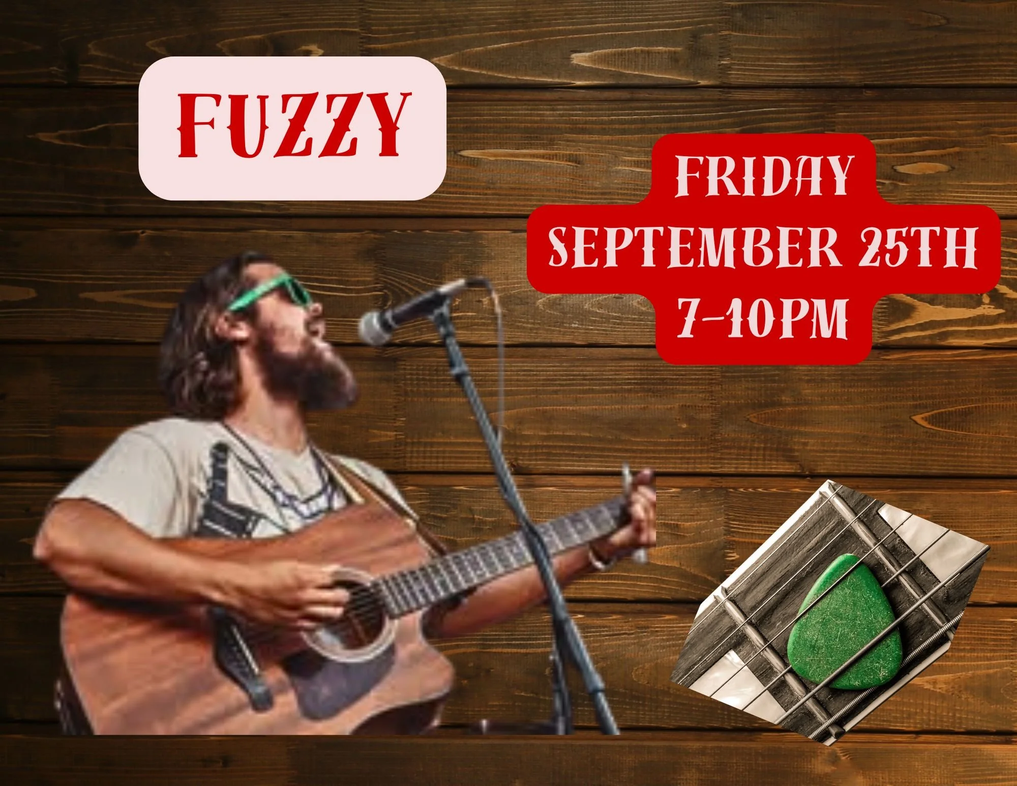 FUZZY Live at Seven Bistro Friday September 25th 7-10pm