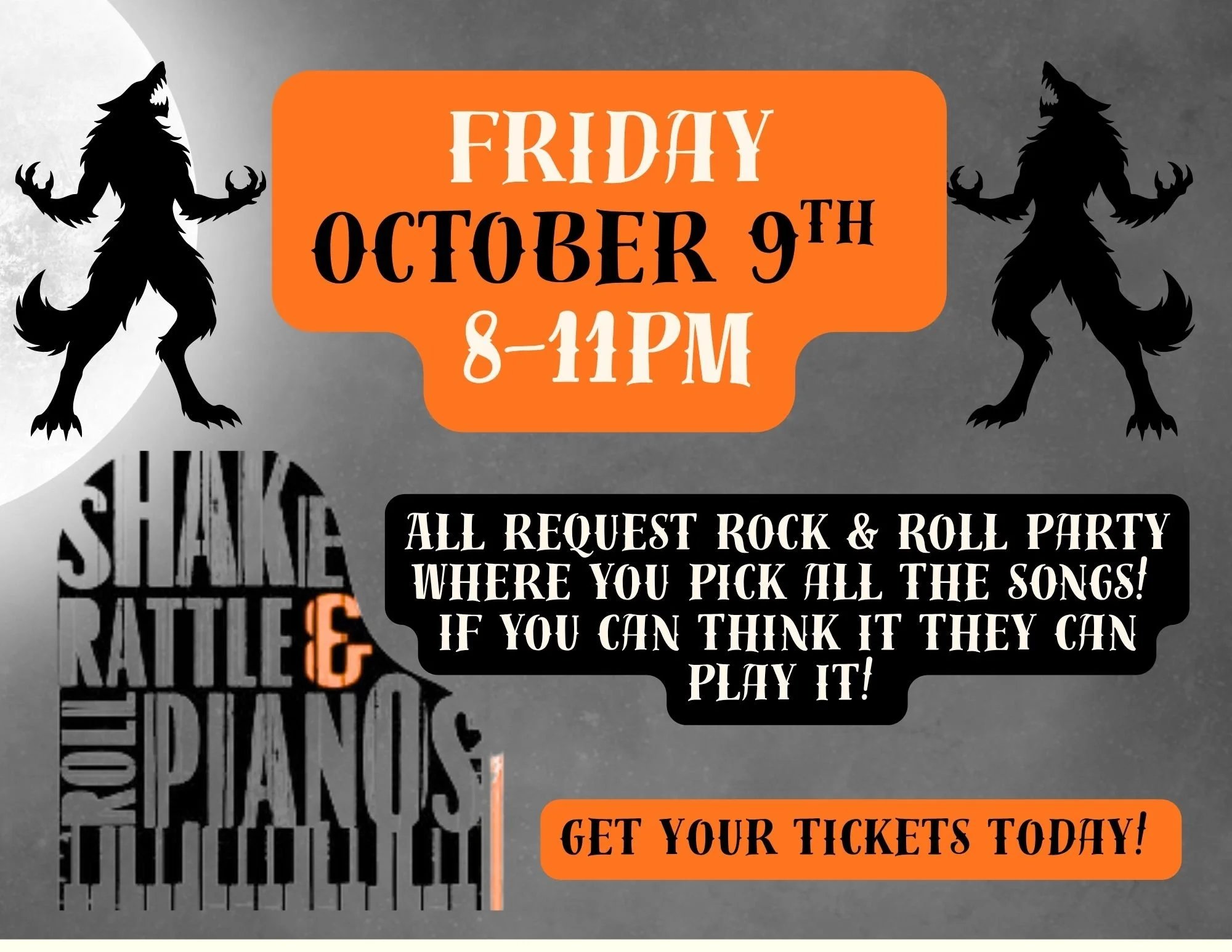 Shake, Rattle &amp; Roll Dueling Pianos Live at Seven Bistro 