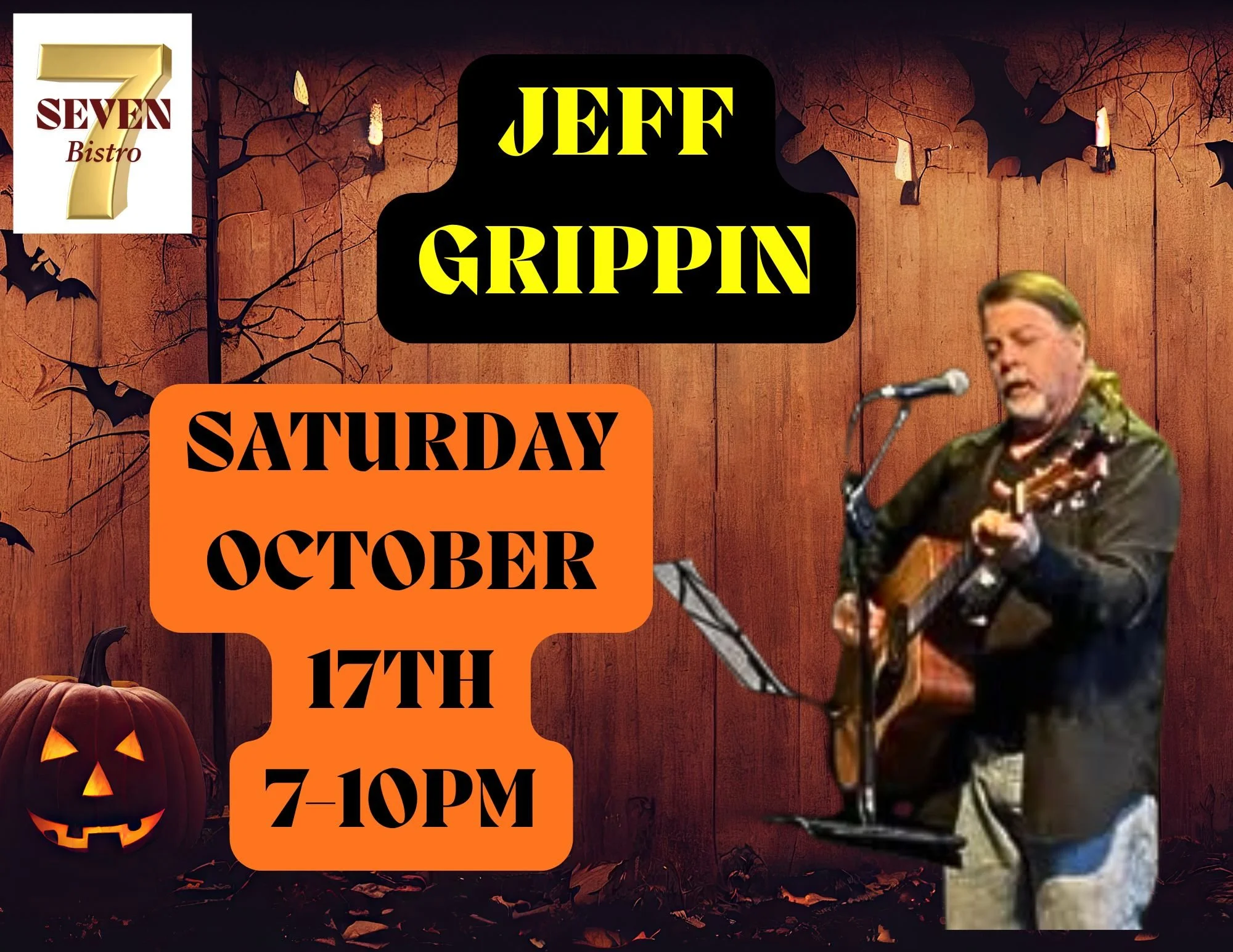 Jeff Grippin Live at Seven Bistro 