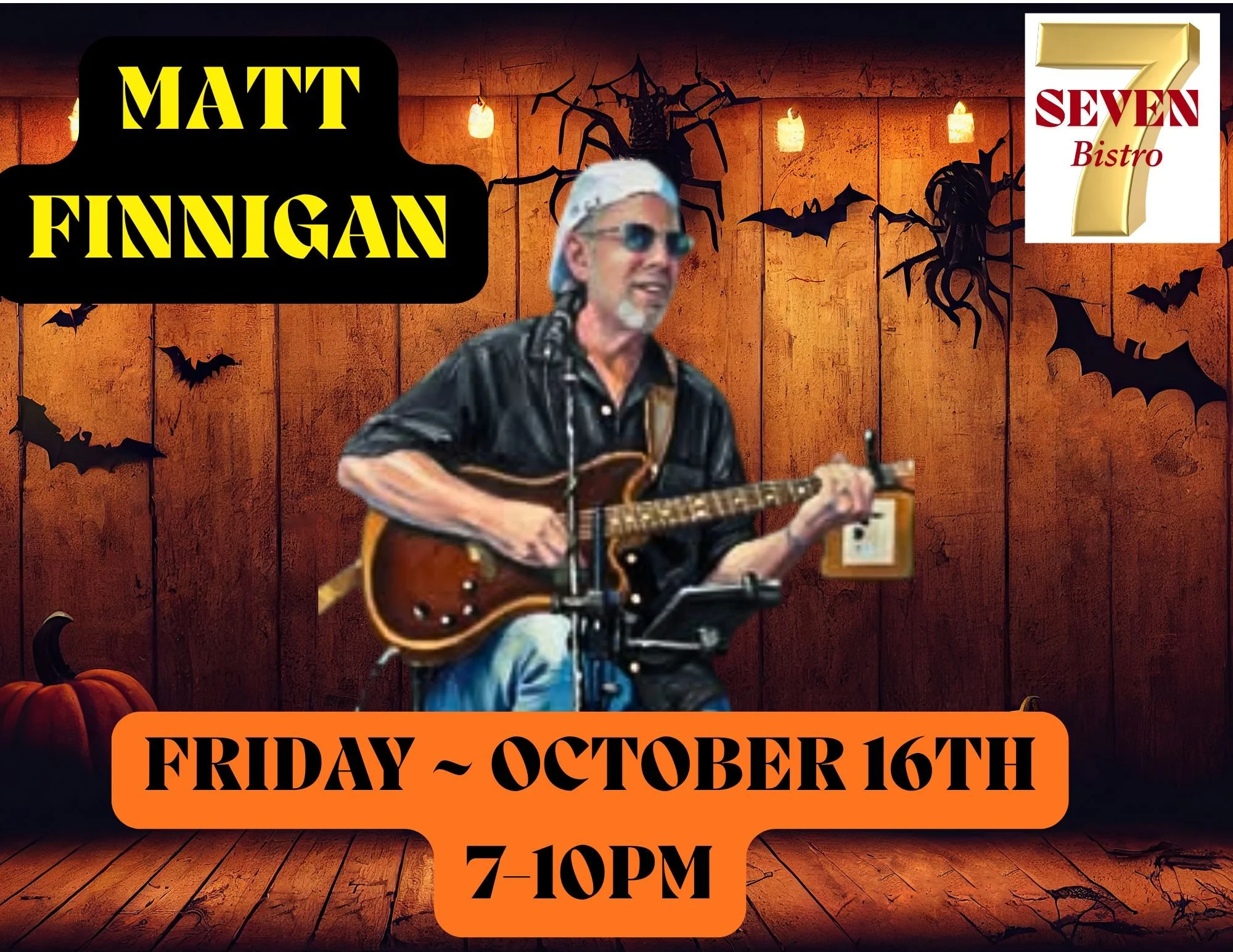 Matt Finnigan Live &amp; the Bistro Friday October 16th