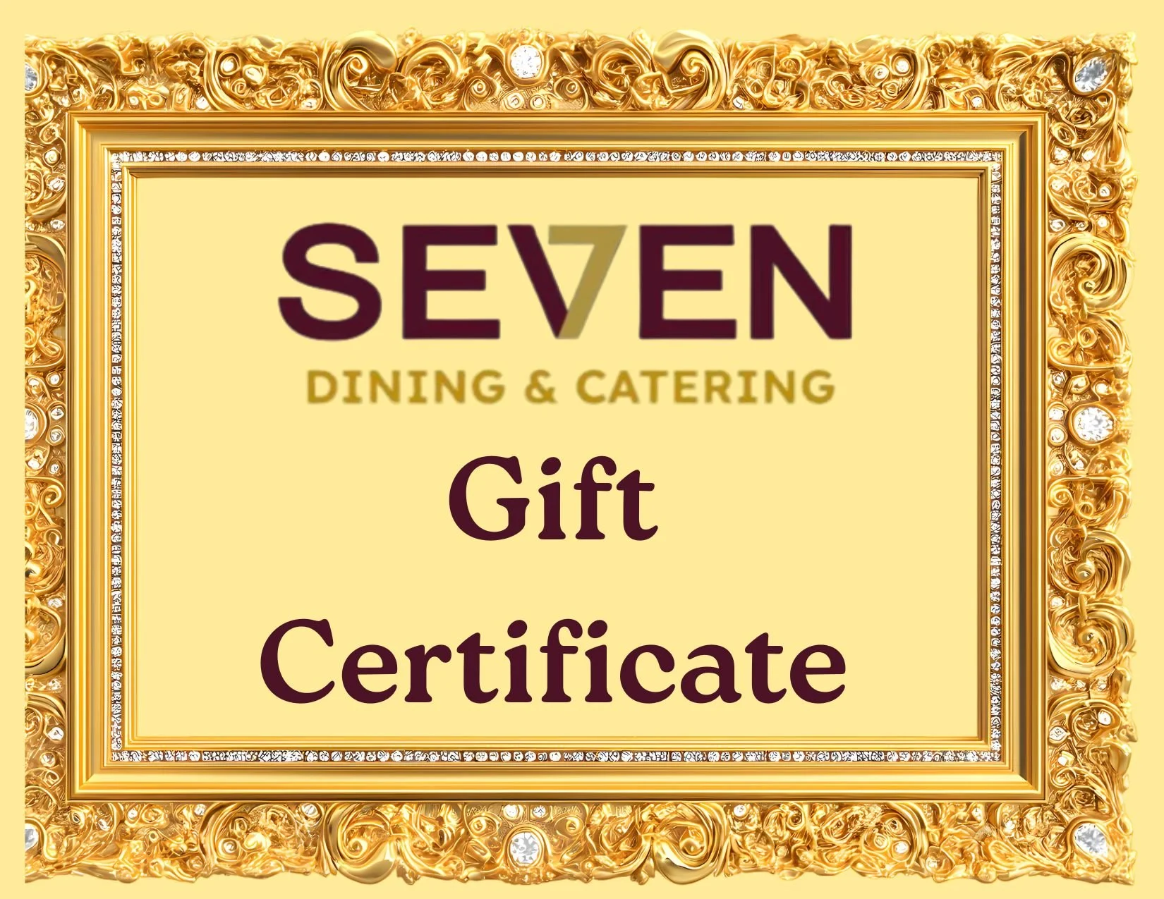 Seven Bistro Gift Certificate
