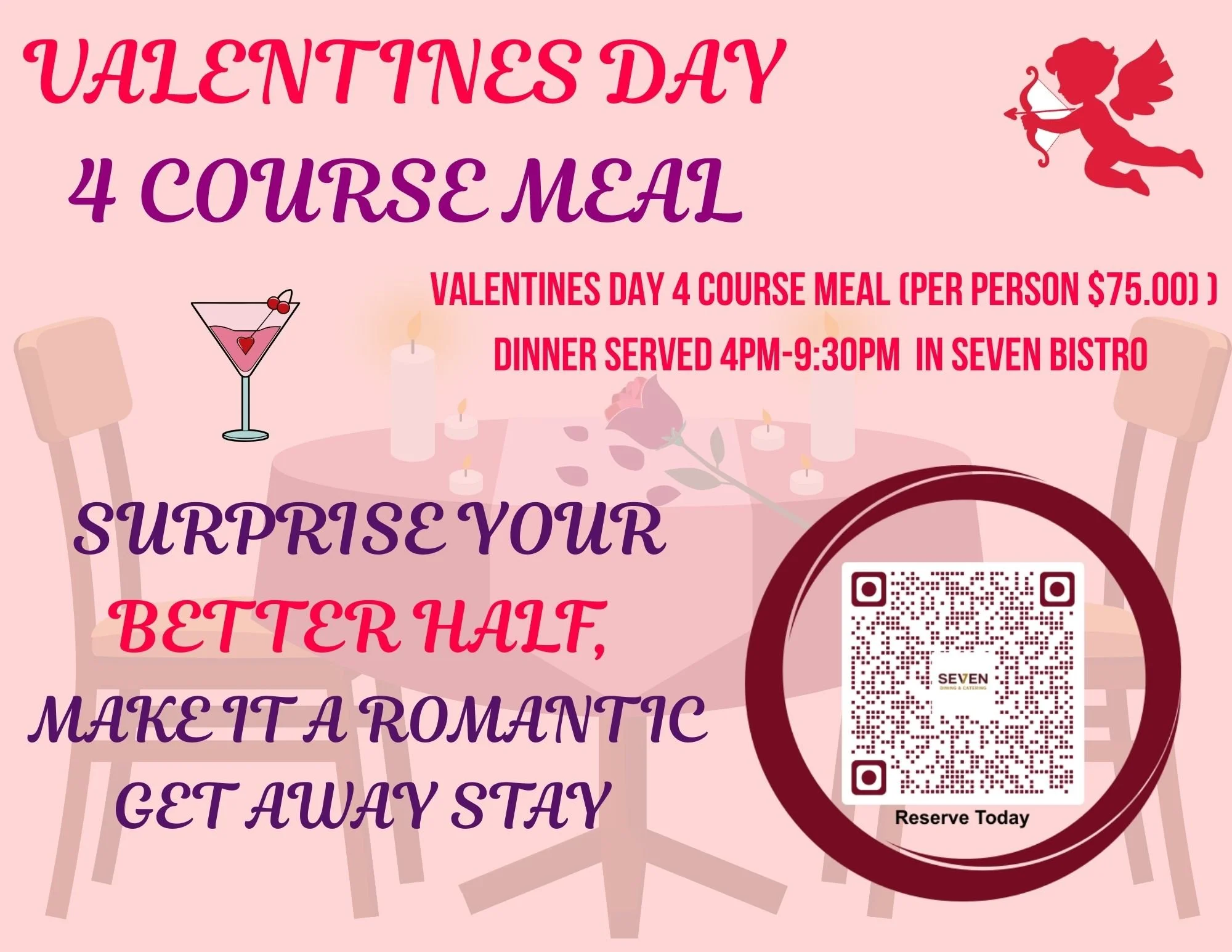 Join us for Valentine's Day