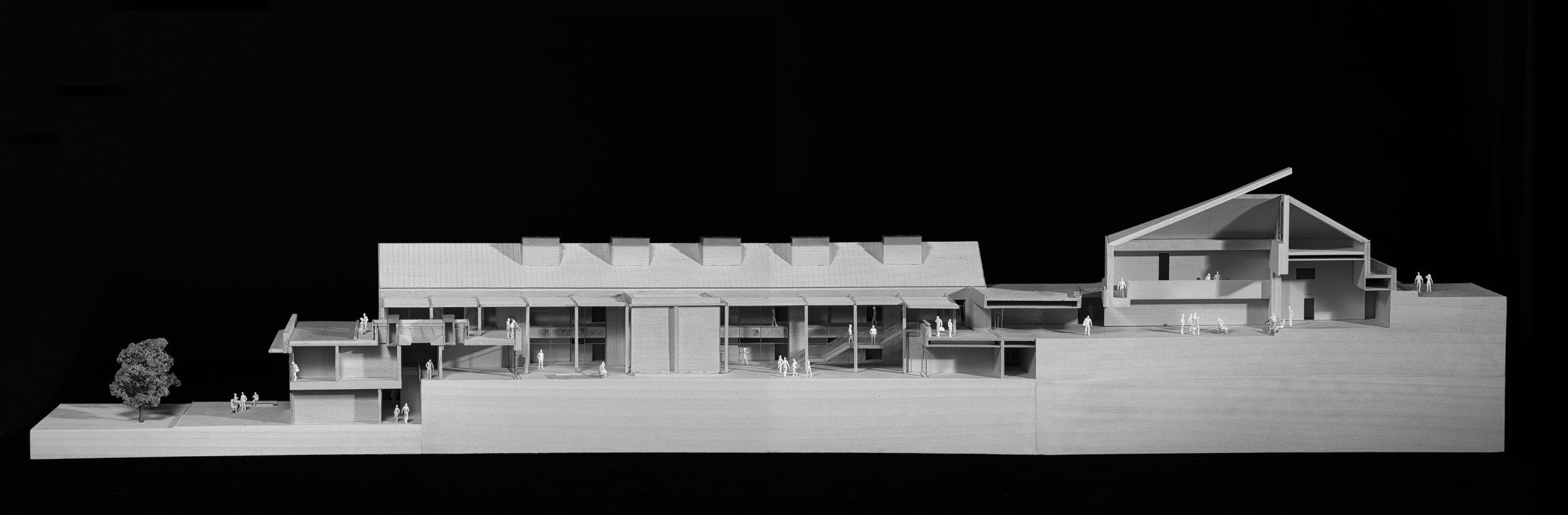 Sectional model