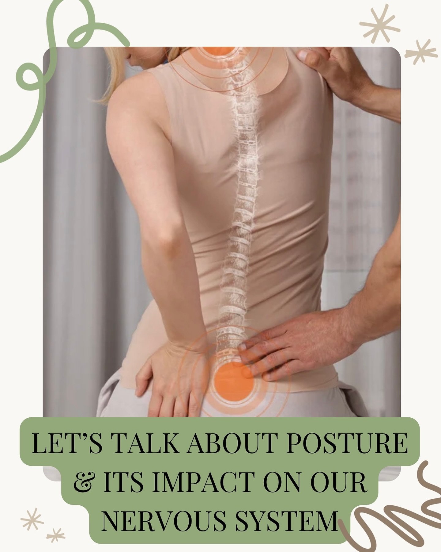 🌿 Wellness Wednesday: Let&rsquo;s Talk About Posture

It&rsquo;s more than just &ldquo;sitting up straight.&rdquo;
Poor posture can lead to headaches, muscle tension, fatigue and even affect your digestion and breathing. 😮&zwj;💨

✨ The good news? 