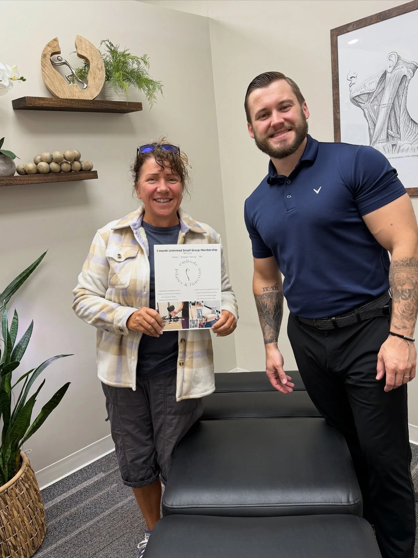 Big congratulations to our September giveaway winner, Debbie! πβ¨
She won one month of unlimited Pilates with our friends at @embodypilatesandfunction the perfect way to stay strong, centered, and moving well this fall. πͺπ§‍βοΈ
We highly recomme