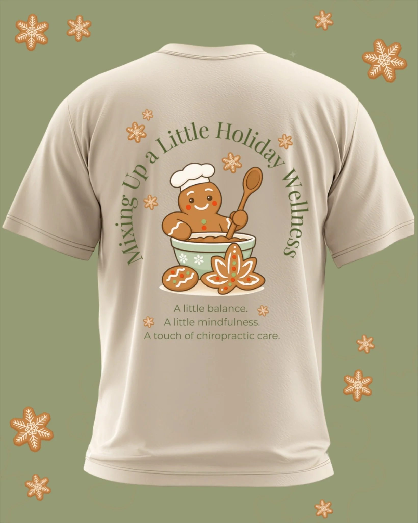 Mixing up a little holiday wellness ✨🍪
Our limited-edition gingerbread tees are here &mdash; cozy, festive, and made with a whole lot of Simply Well heart.

They&rsquo;ll be available in cream and a darker green, and we&rsquo;ll be posting both colo